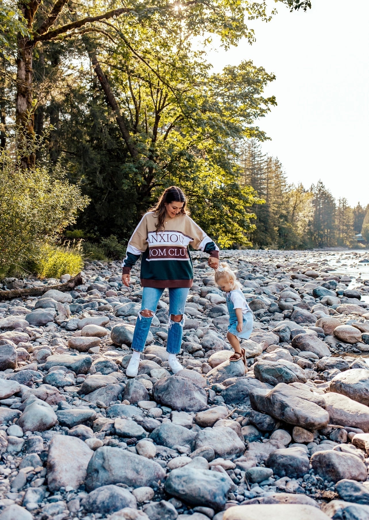 Anxious Mom Club Crewneck