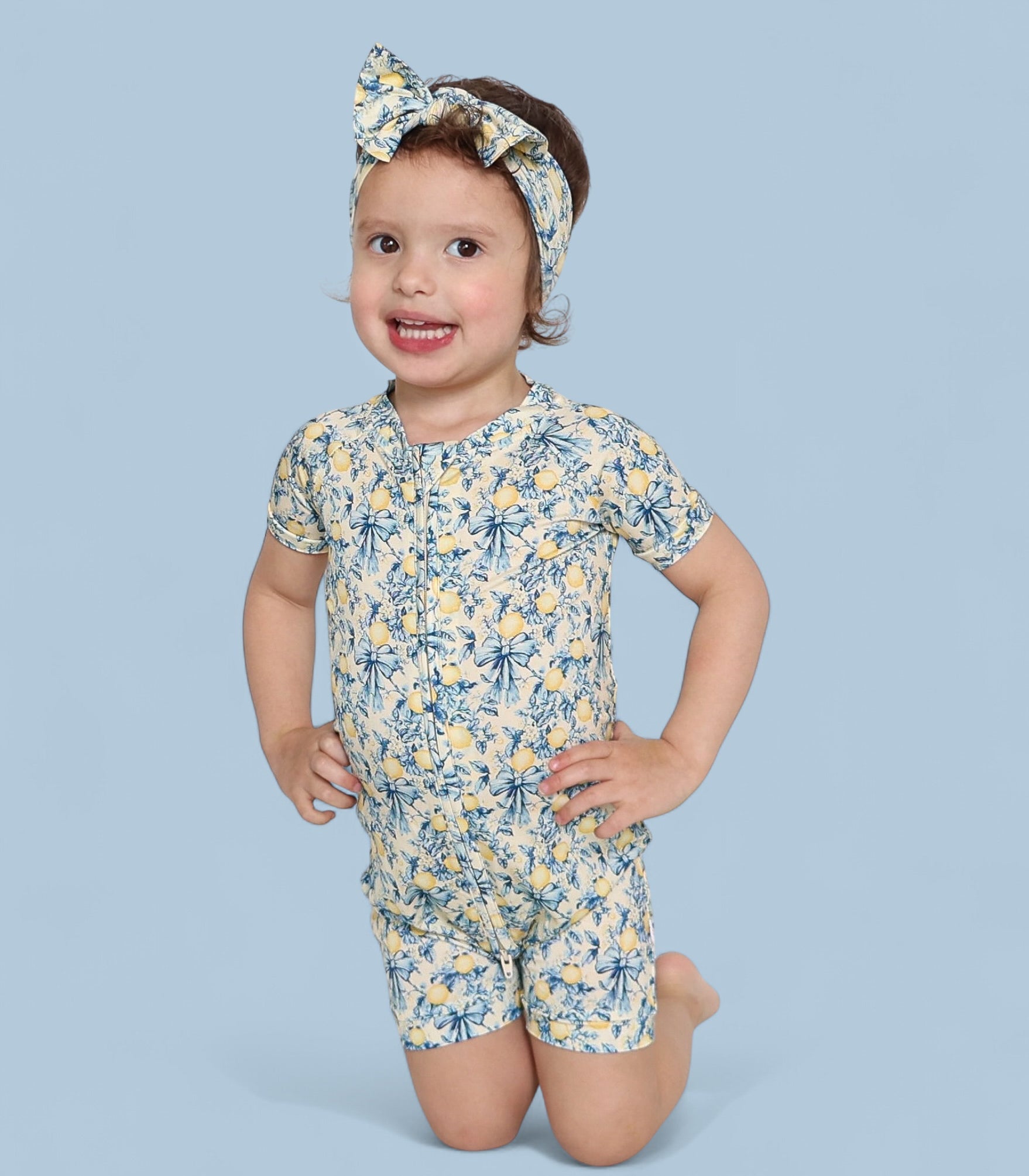 Vintage Citrus Toile Dream Shortie