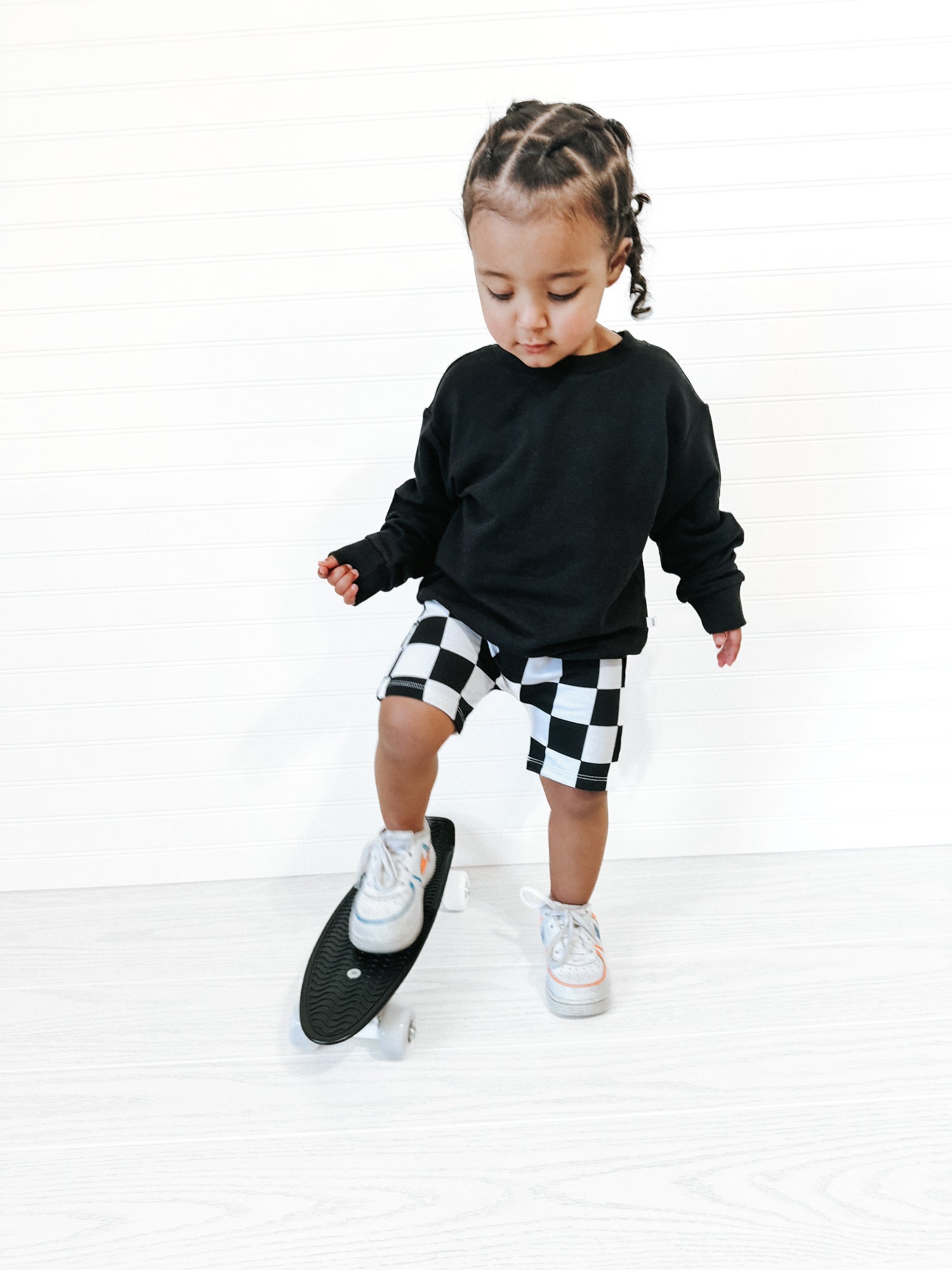 Onyx Check Biker Set