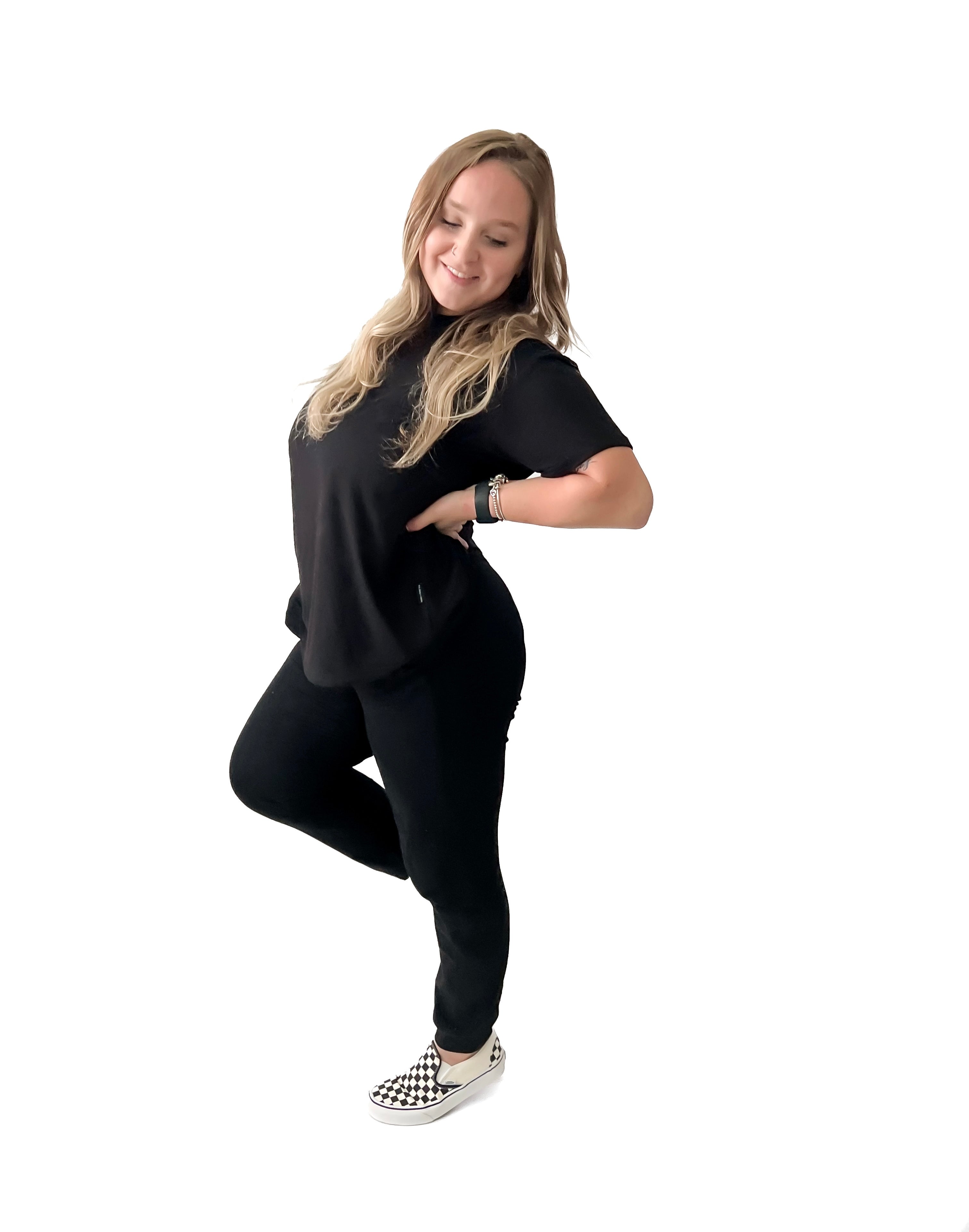 Adult - Bamboo Basic Tee - Black