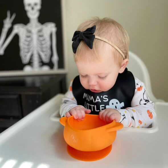 The Pumpkin Patch Suction Bowl