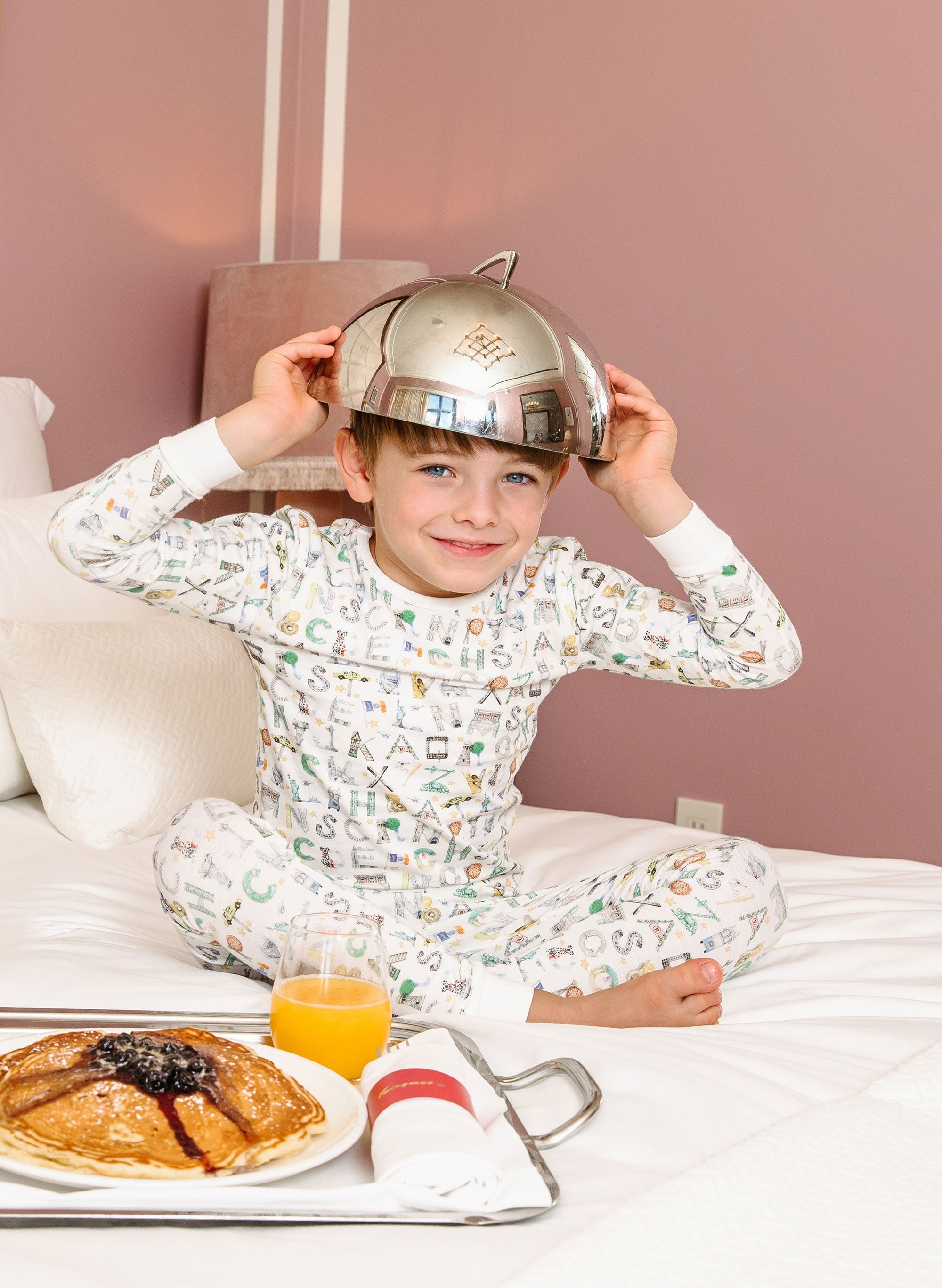 Two Piece Pajamas - Nyc Alphabet Soup
