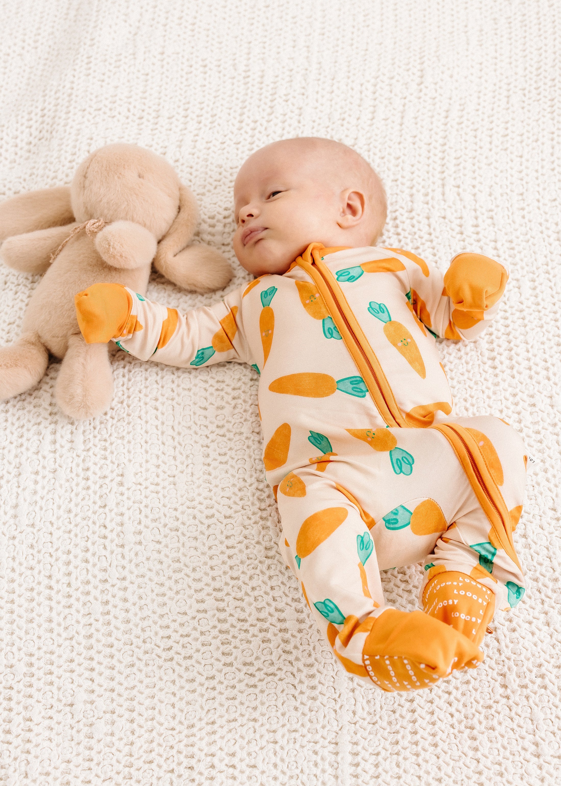 Carrots Convertible Footie Pajama by Loocsy