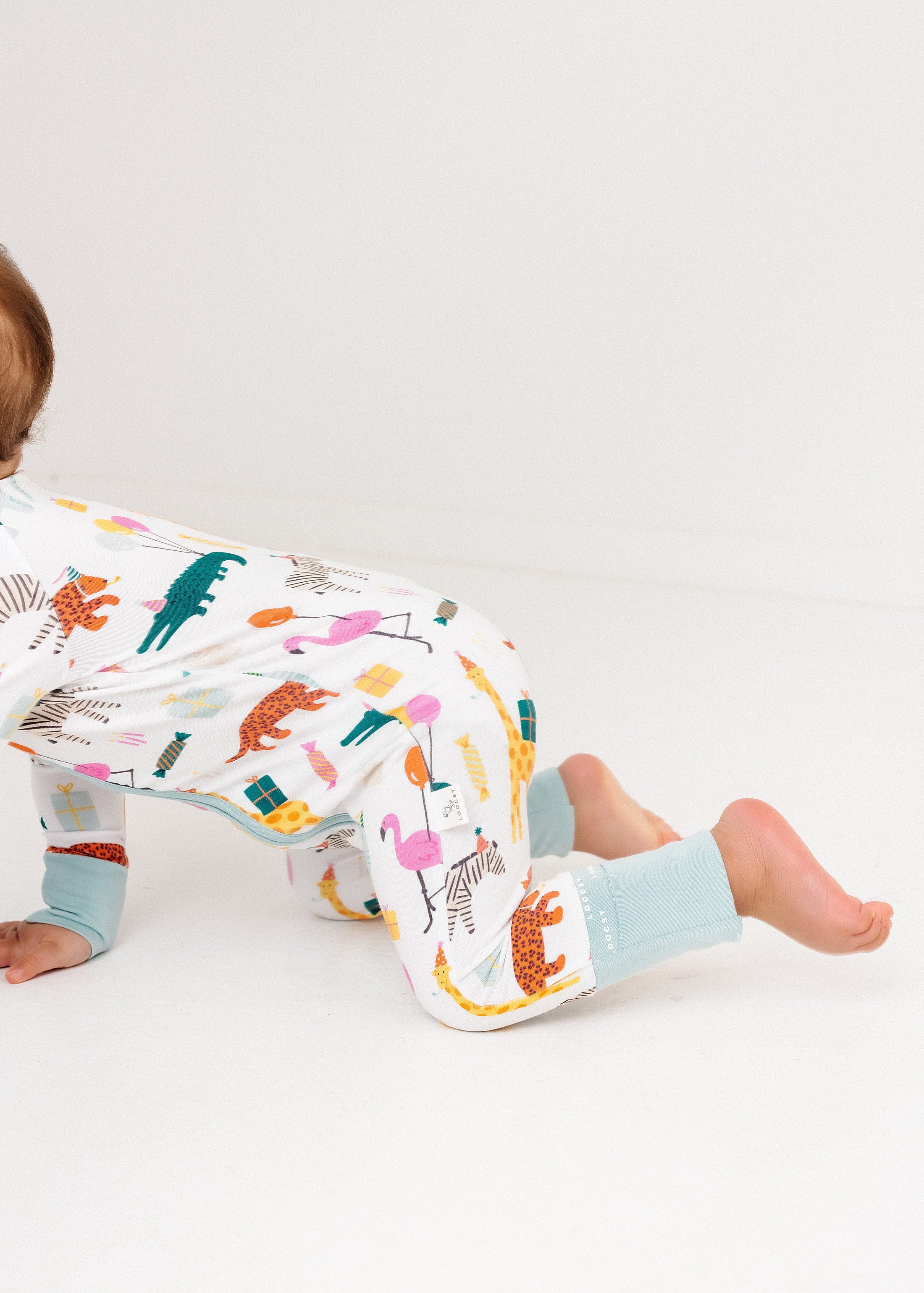 Party Animal Footie Pajama by Loocsy