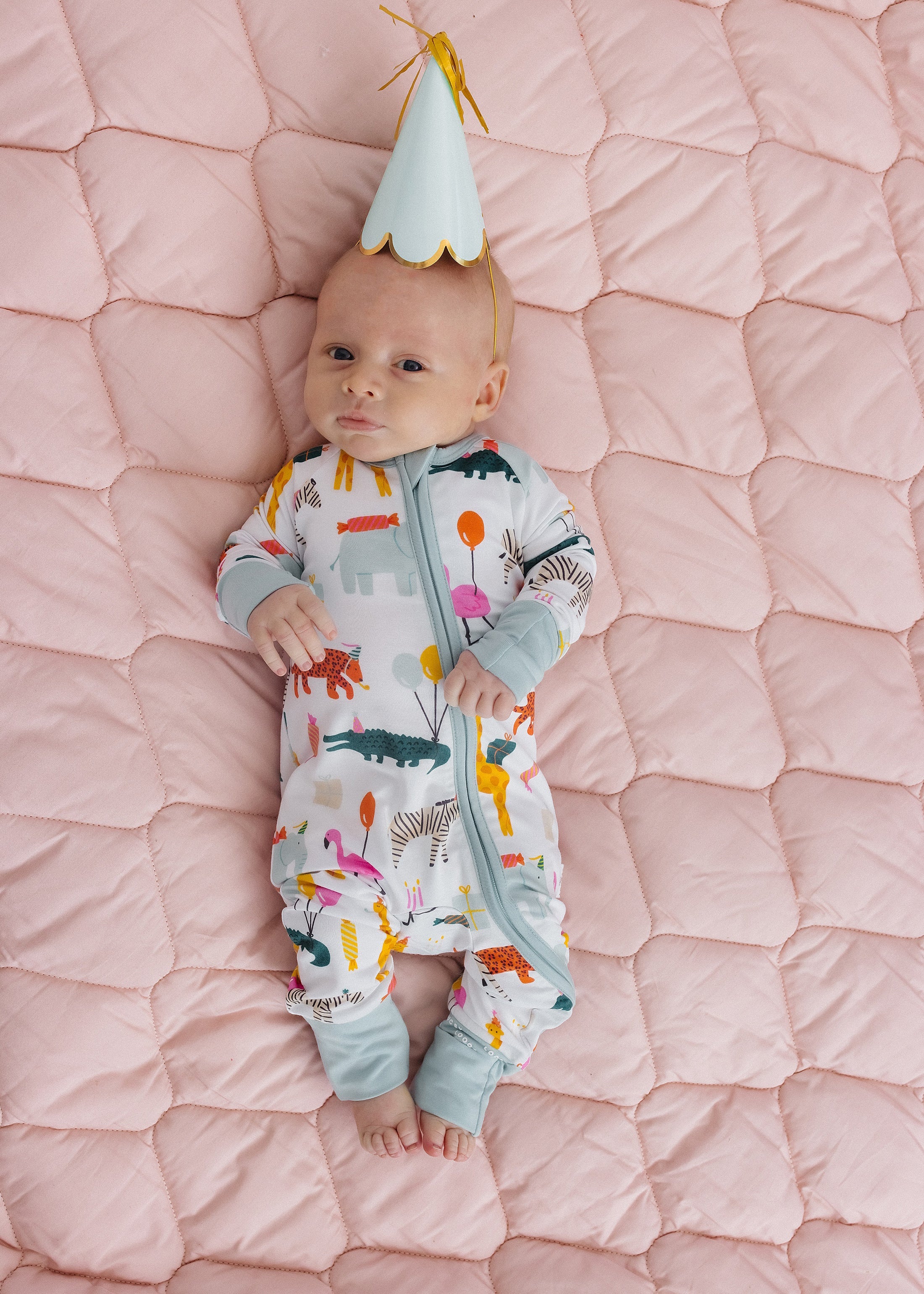 Party Animal Footie Pajama by Loocsy