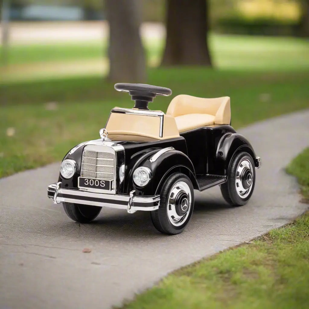 6v Mercedes Benz 300s 1 Seater Mini Ride-on Car For Kids