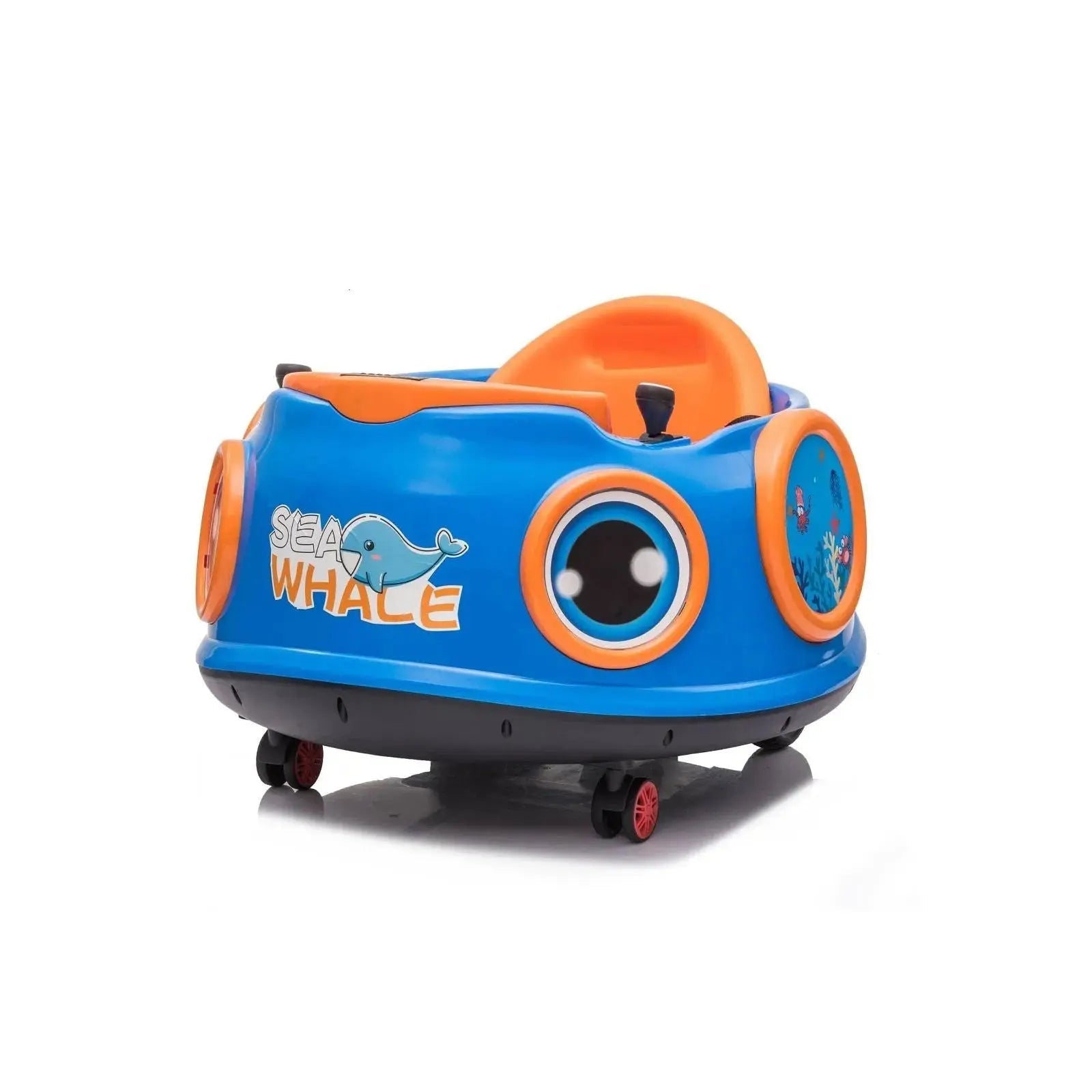 6v Bumper Car With Remote Control For 3+ Years