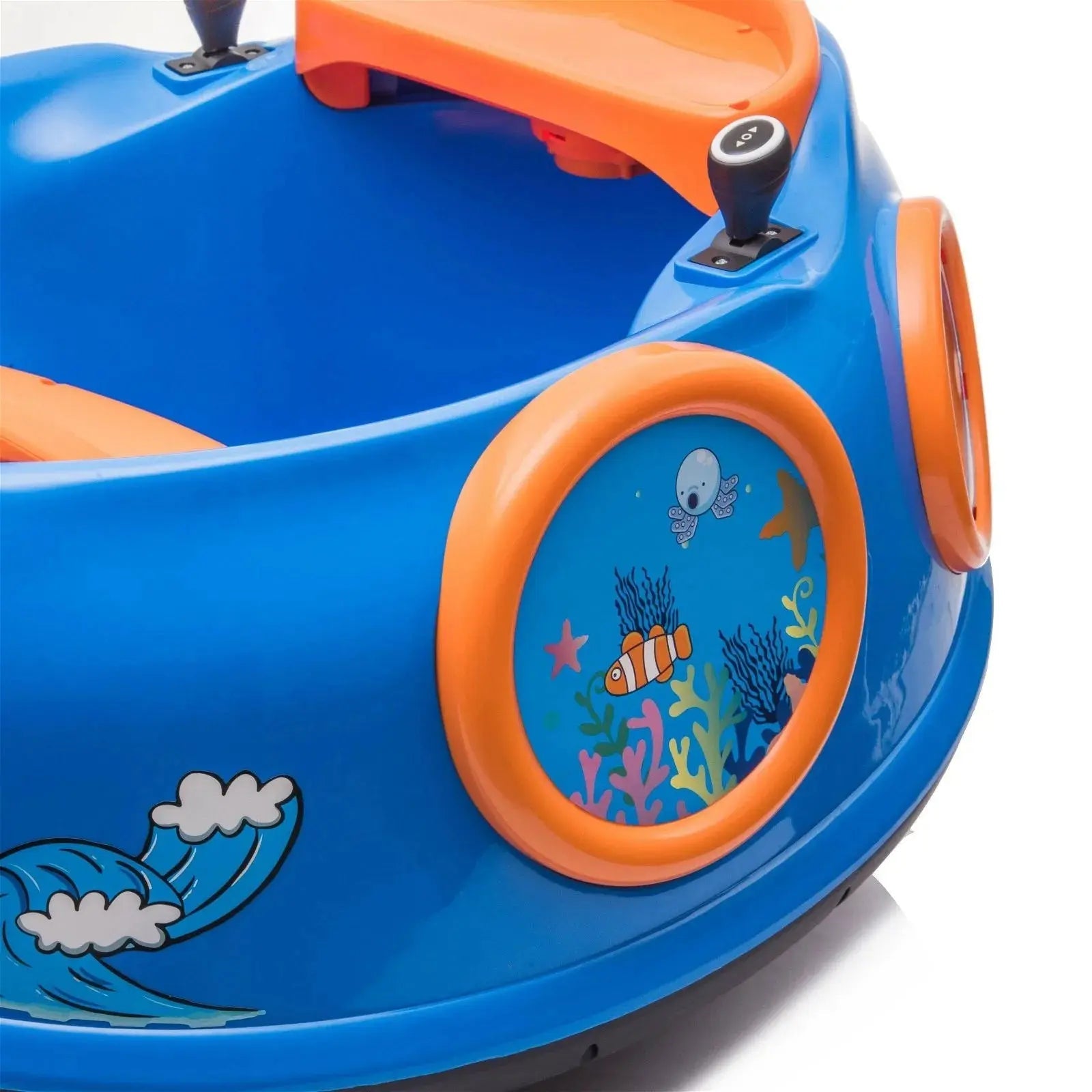 6v Bumper Car With Remote Control For 3+ Years