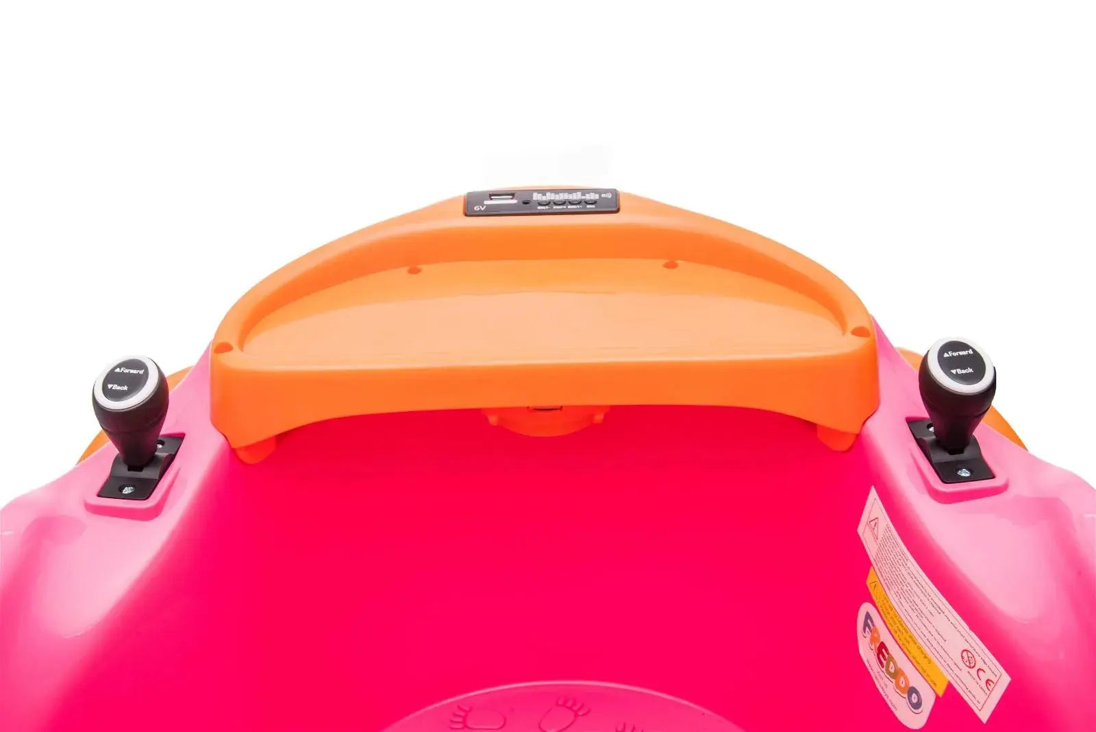 6v Bumper Car With Remote Control For 3+ Years