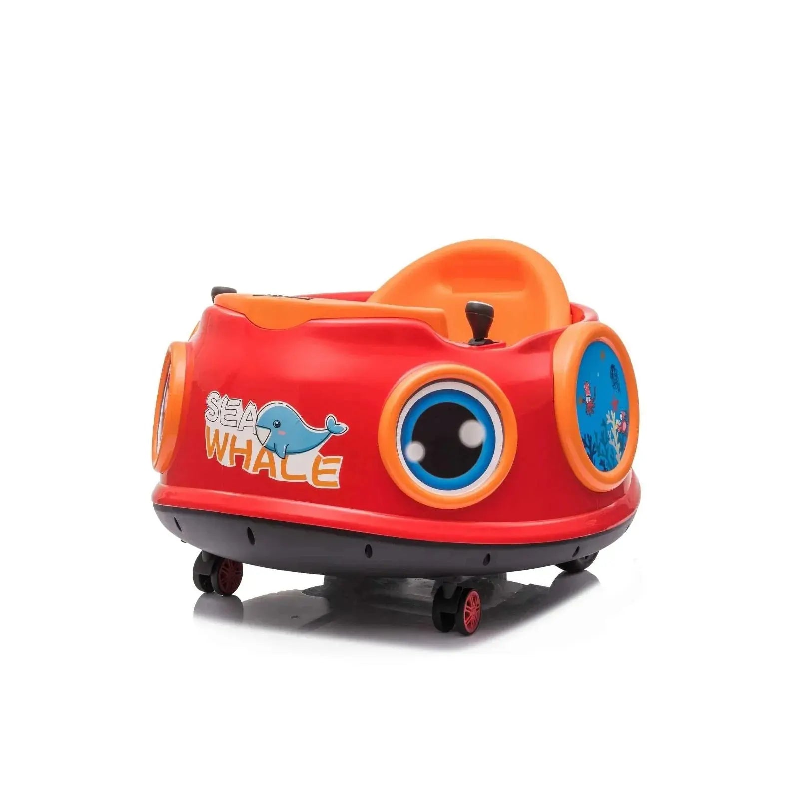 6v Bumper Car With Remote Control For 3+ Years