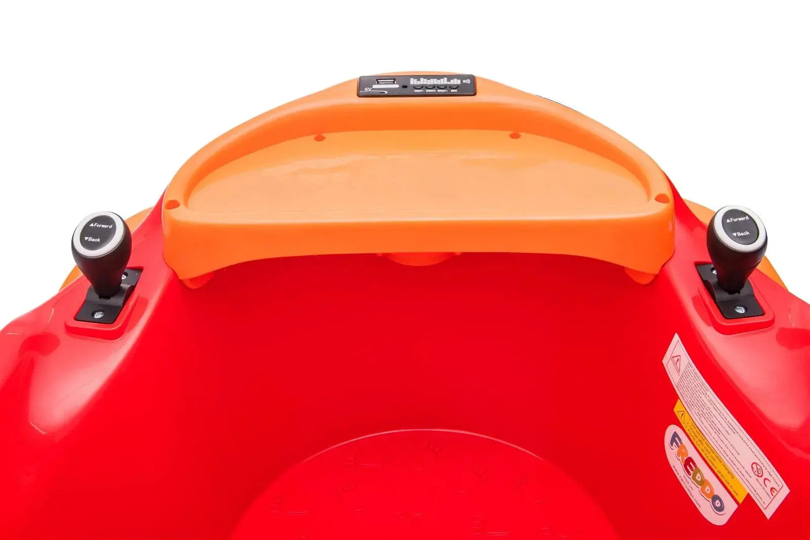 6v Bumper Car With Remote Control For 3+ Years