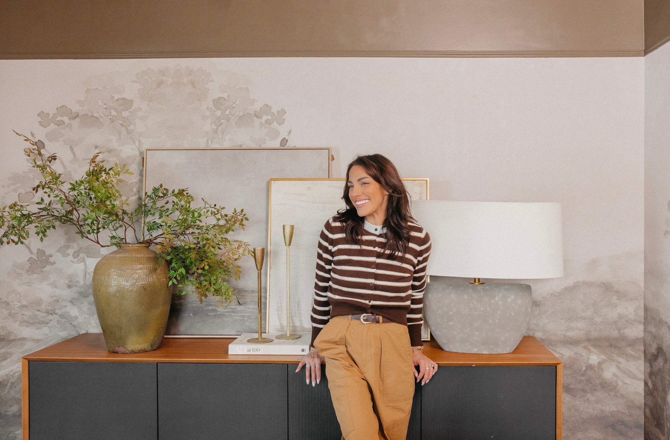 Mulberry Court Wallpaper By Safari Natalia X Taddy Mikelaites