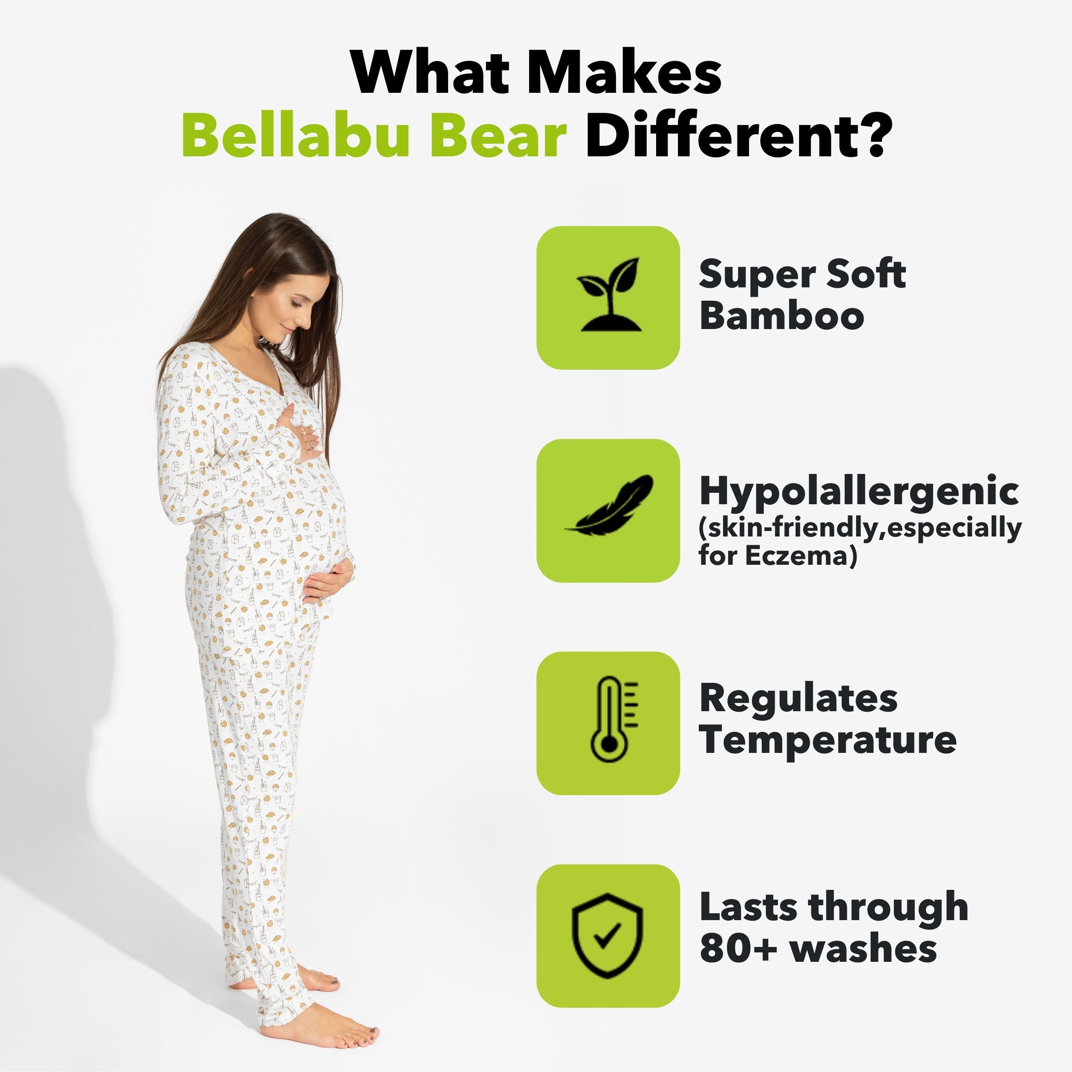 Milk & Cookies Bamboo Women's Pajama Set