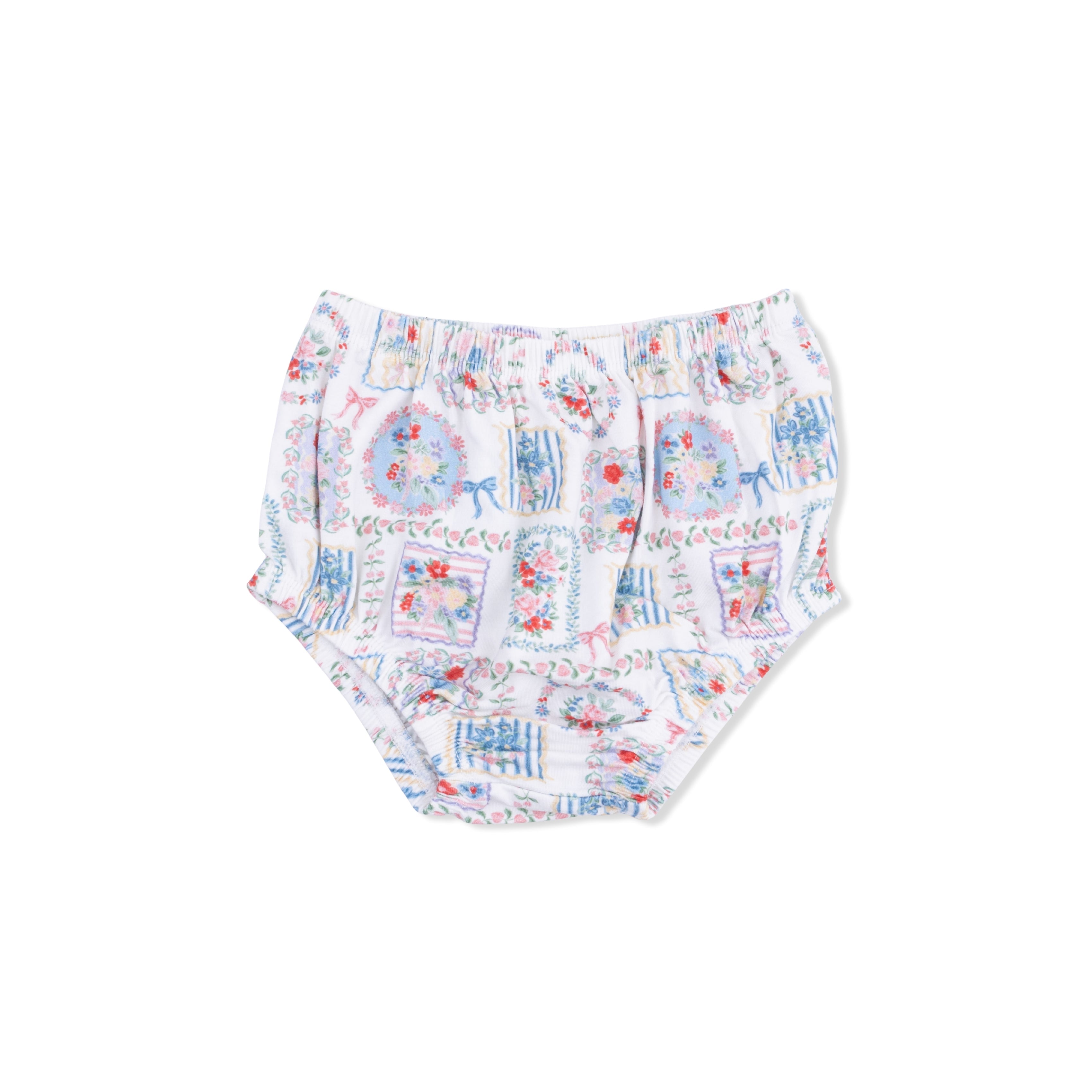 Julep's Floral Patchwork - Jill Dress With Bloomer & Knot Headband Set