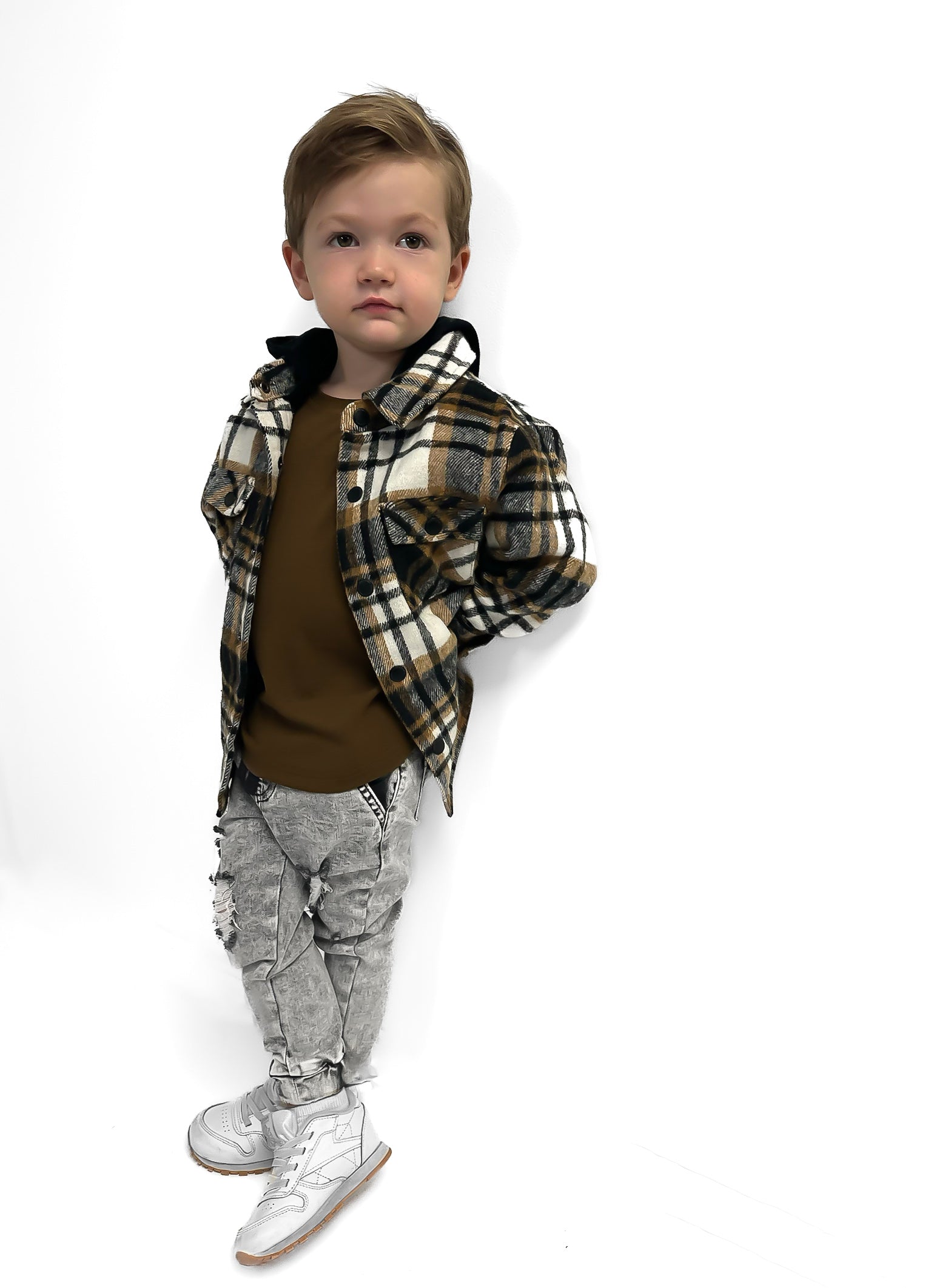 Bamboo Pocket Tee - Chocolate