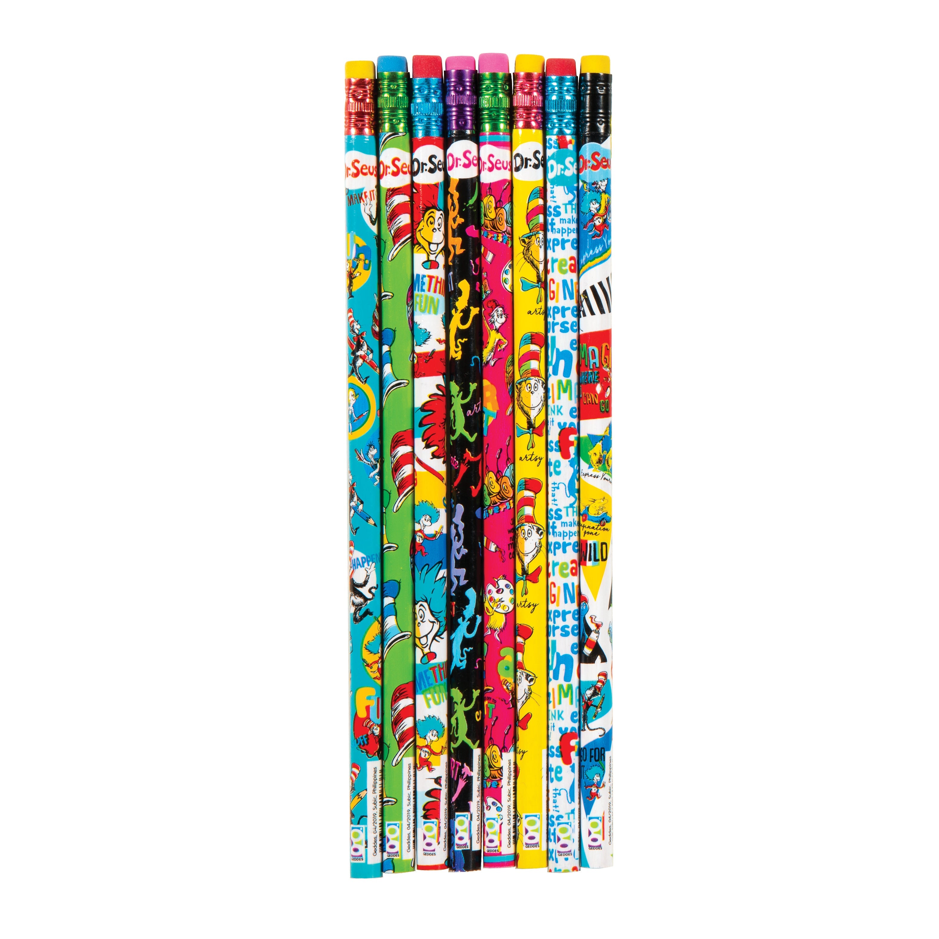 Dr. Seuss™ Express Yourself Pencils - 72 Per Display