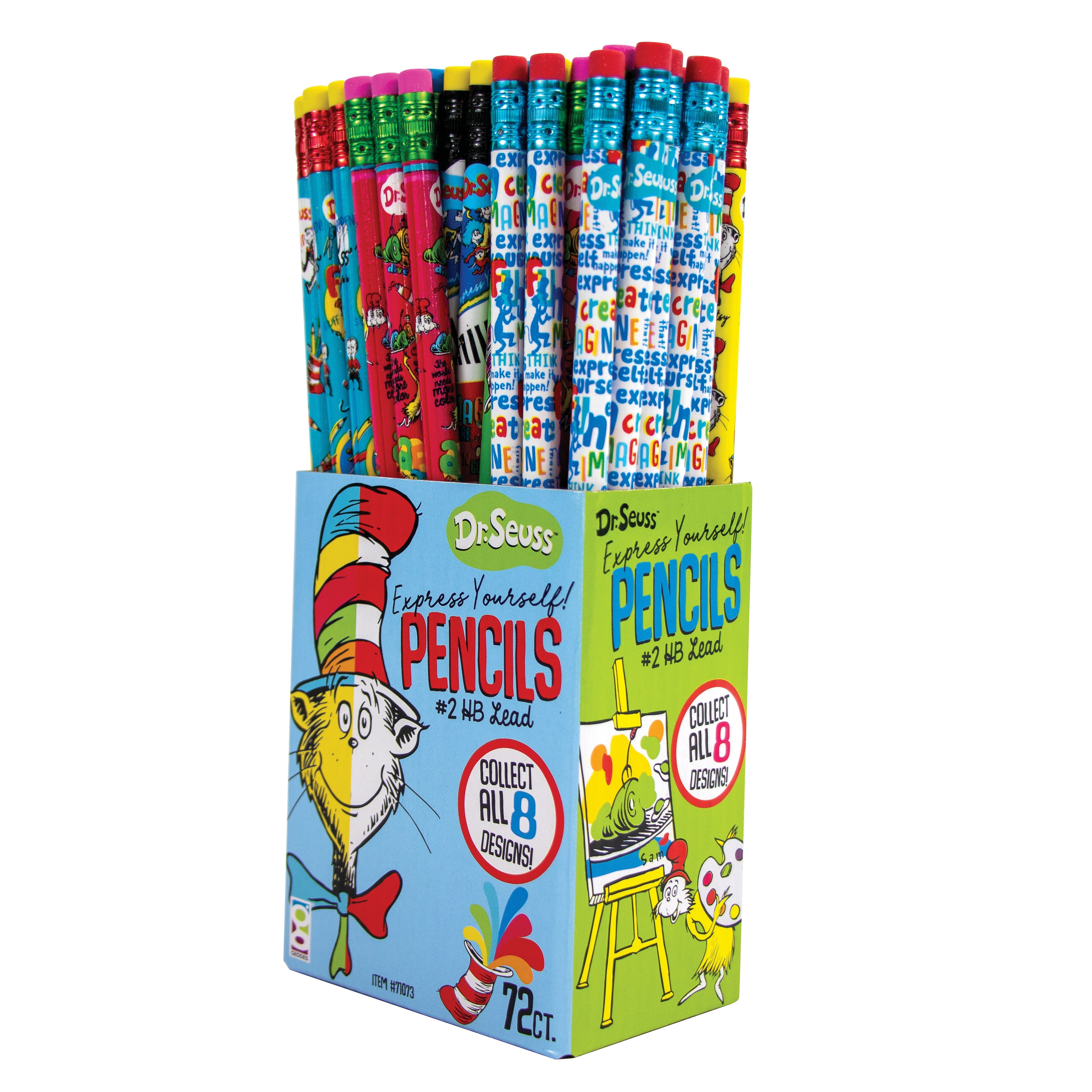 Dr. Seuss™ Express Yourself Pencils - 72 Per Display