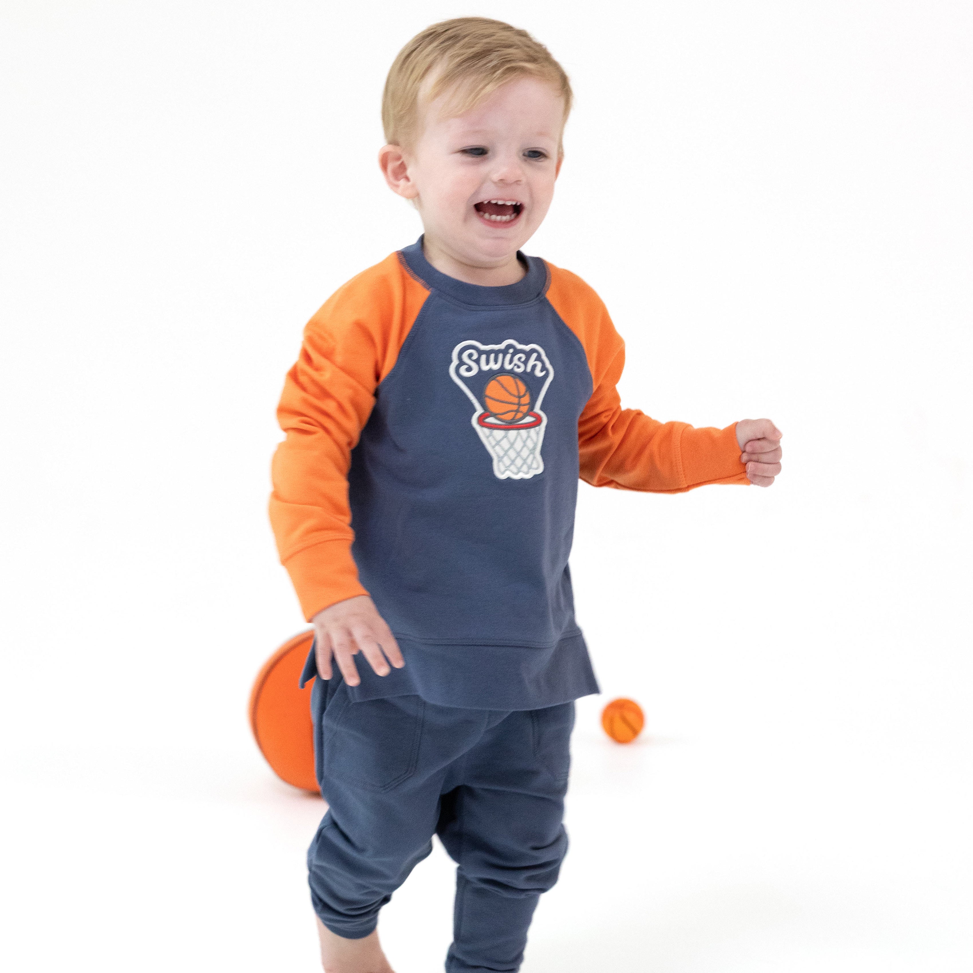 Basketbal Raglan Sweatshirt