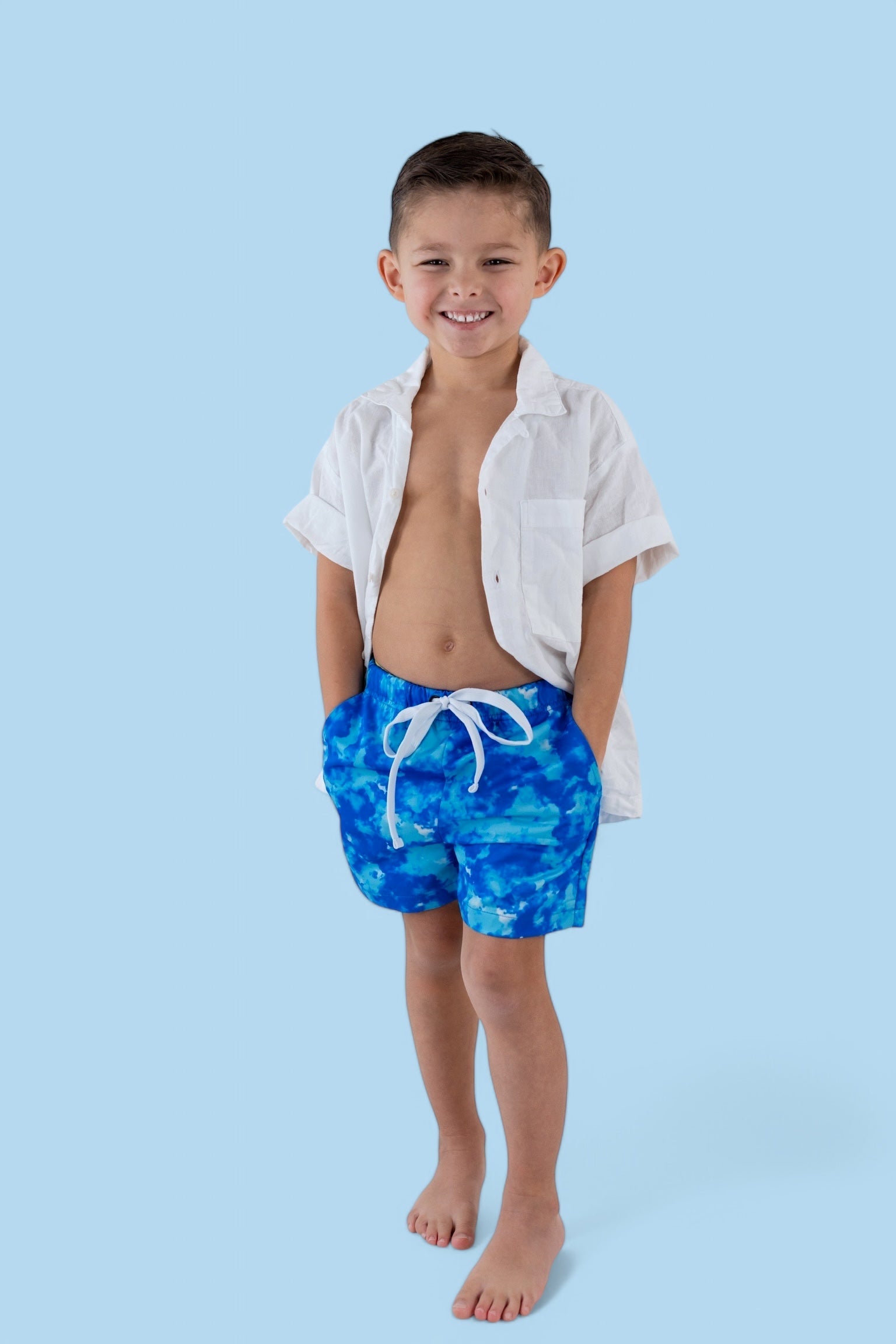 Sapphire Seas Boy's Dream Swim Trunks