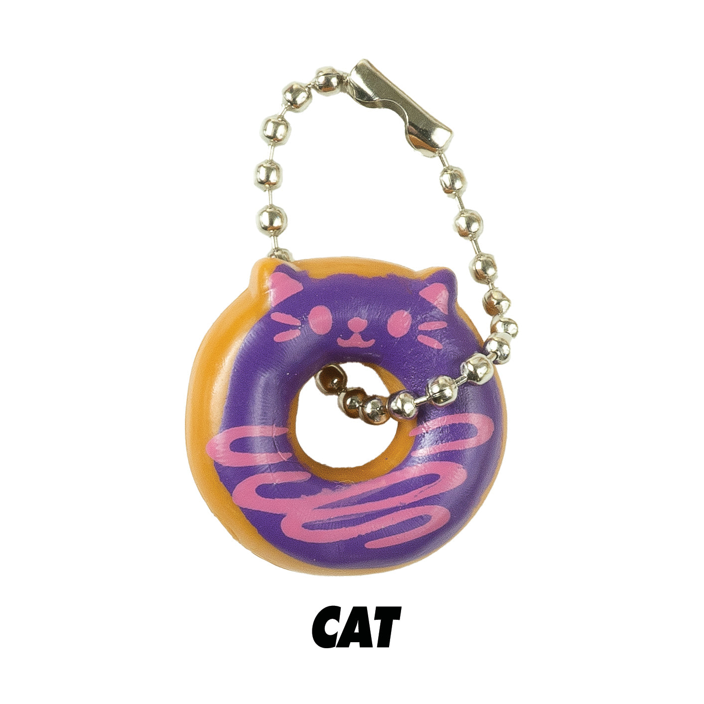 I Love Donuts: Animals Keychain Necklace Assortment - 100 Per Bag