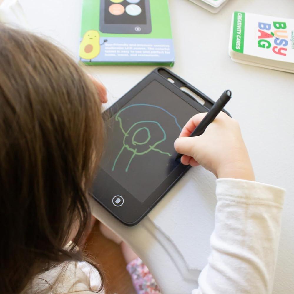 Eco-friendly Reusable Writing Tablet 6.5 Lcd Screen With Drawing Pen And Locking Switch