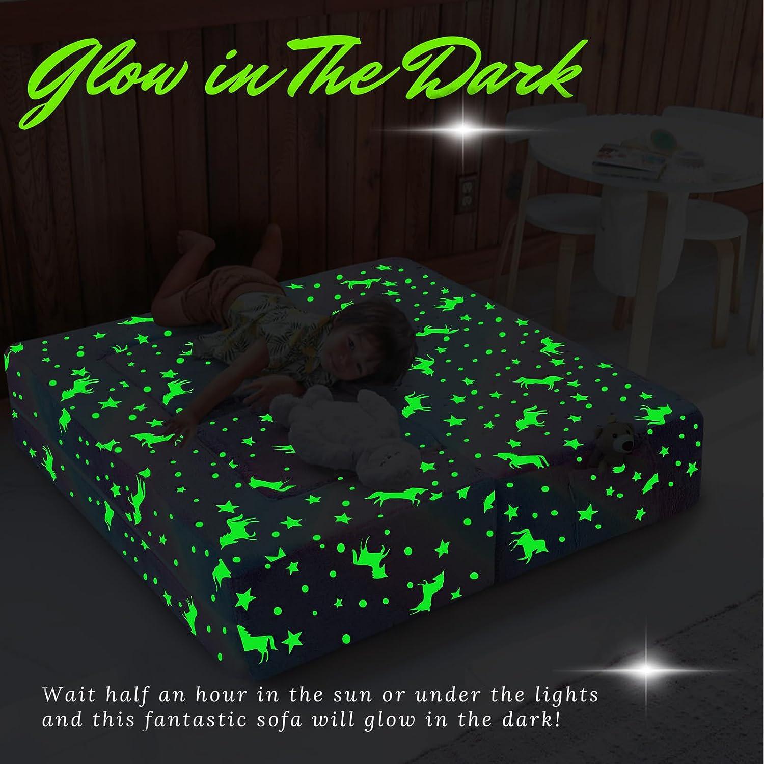Convertible Kids Modular Couch-glow Pattern