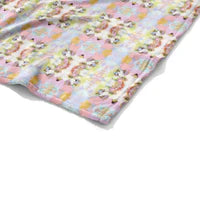 Brooks Avenue Pink Fleece Blanket By Laura Park