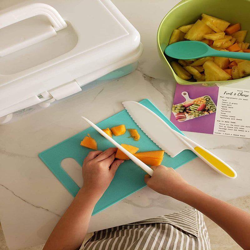 Tovla Jr. Kid-safe Knife Set | Safe Cooking Knives For Kids Ages 4+