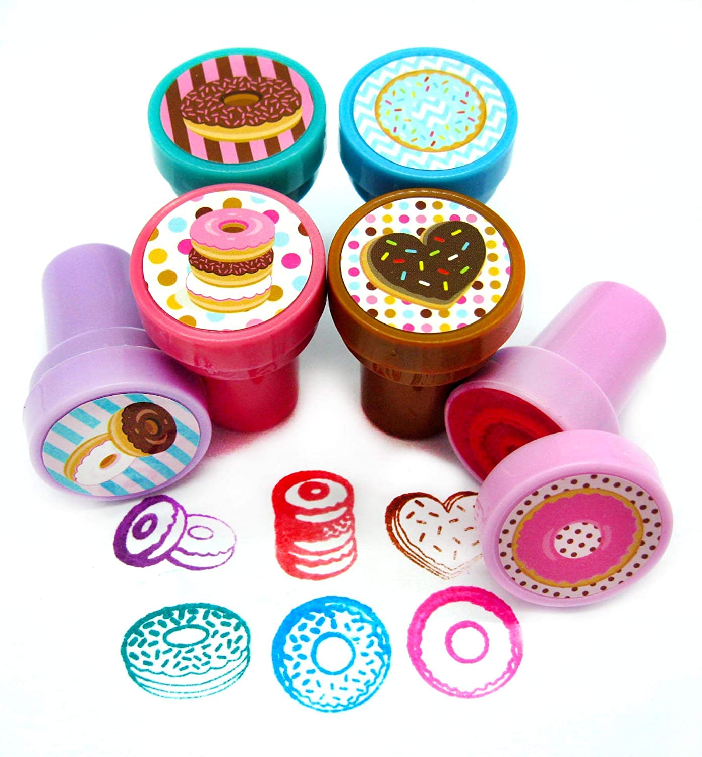 Valentine's Day Door Drop Kit For 12 Kids In Donuts Design