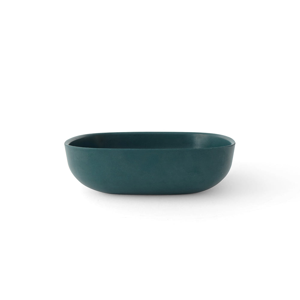 Bamboo Solo Salad Bowl - Set Of 4 - Blue Abyss