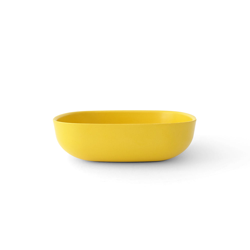 Bamboo Solo Salad Bowl - Set Of 4 - Lemon