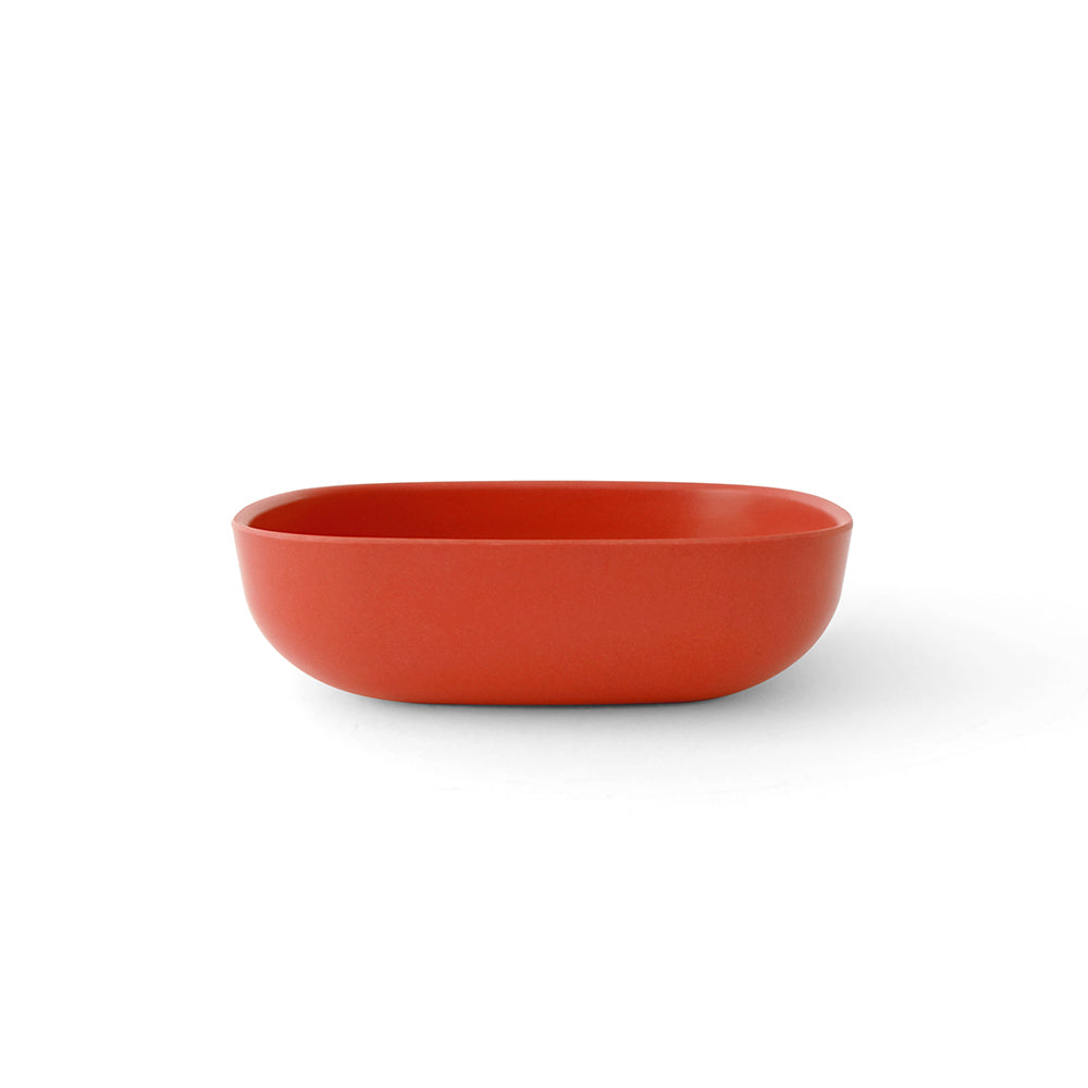 Bamboo Solo Salad Bowl - Set Of 4 - Persimmon