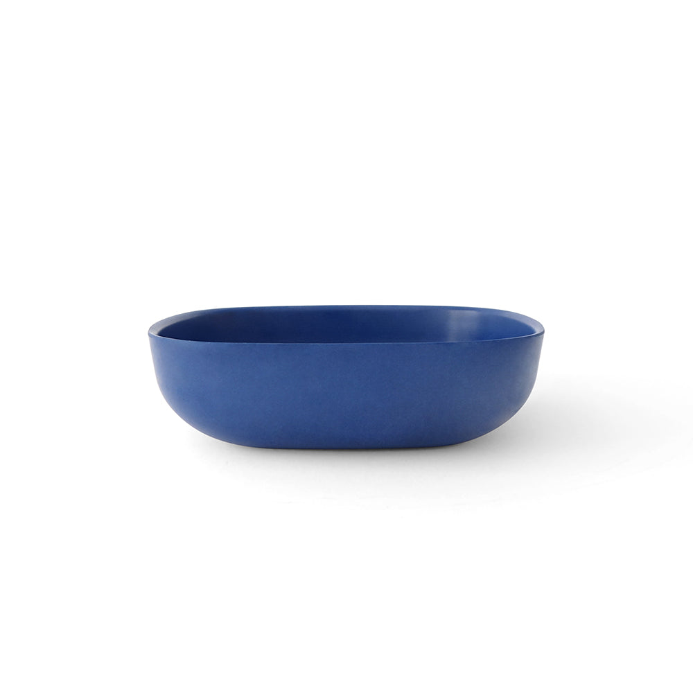 Bamboo Solo Salad Bowl - Set Of 4 - Royal Blue