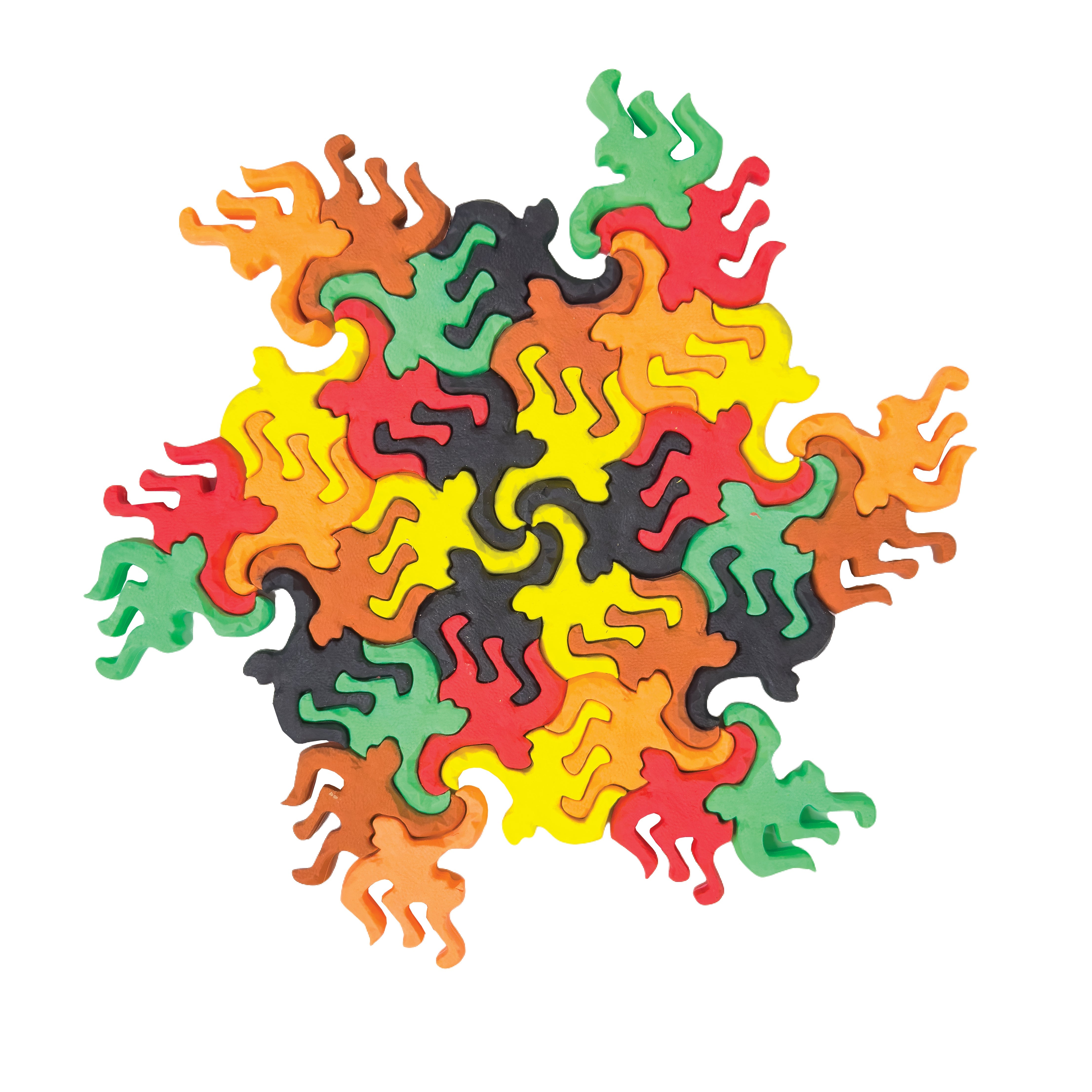 Big Foot Puzzle Erasers - 24 Per Display