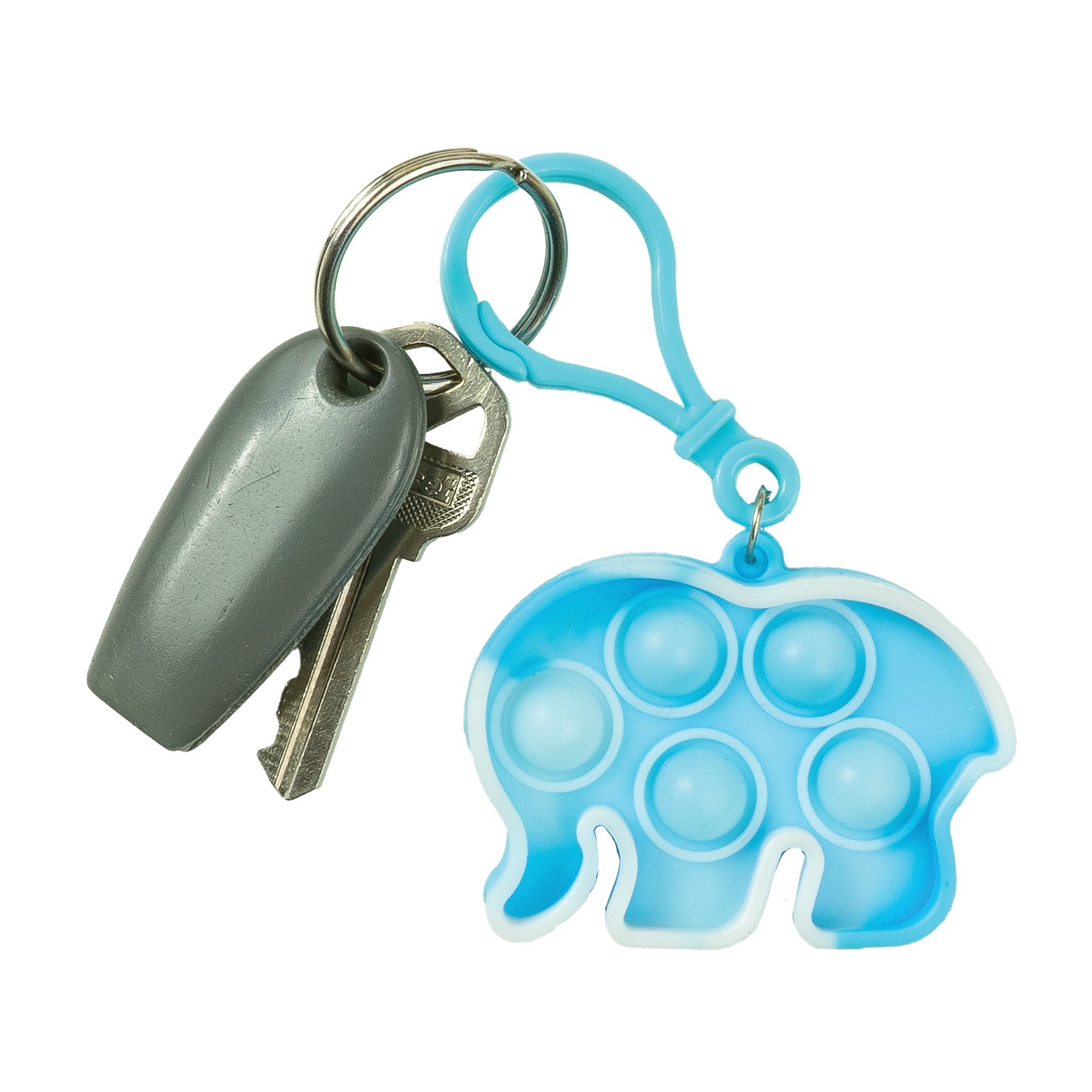 Fidget Poppers Keychain - 100 Per Bag