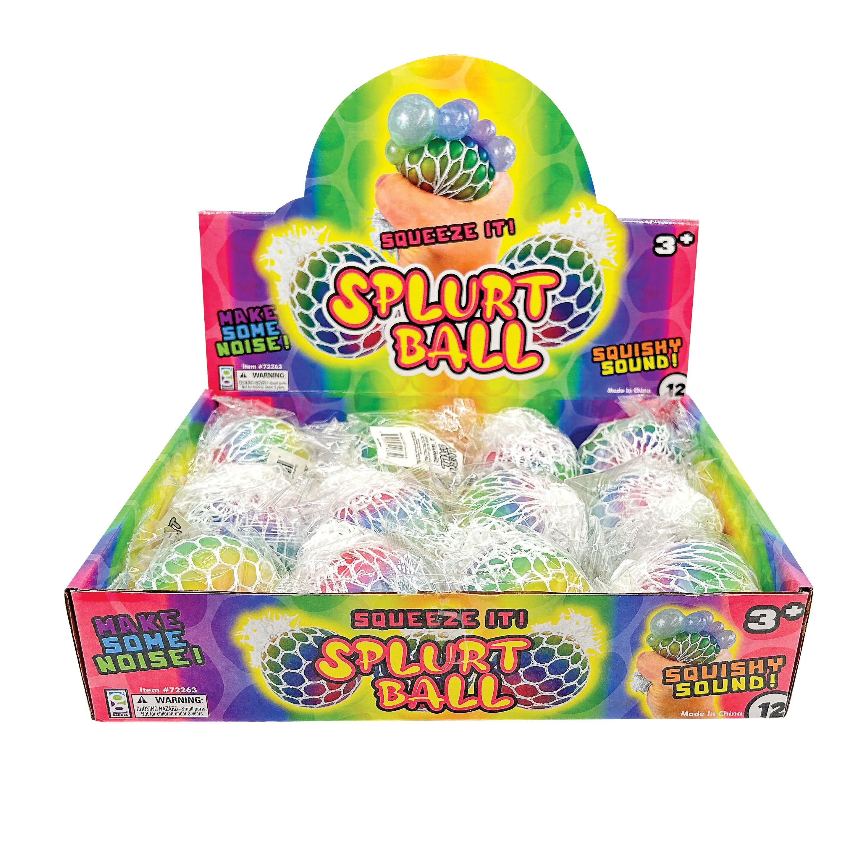 Splurt Noise Balls - 12 Per Display
