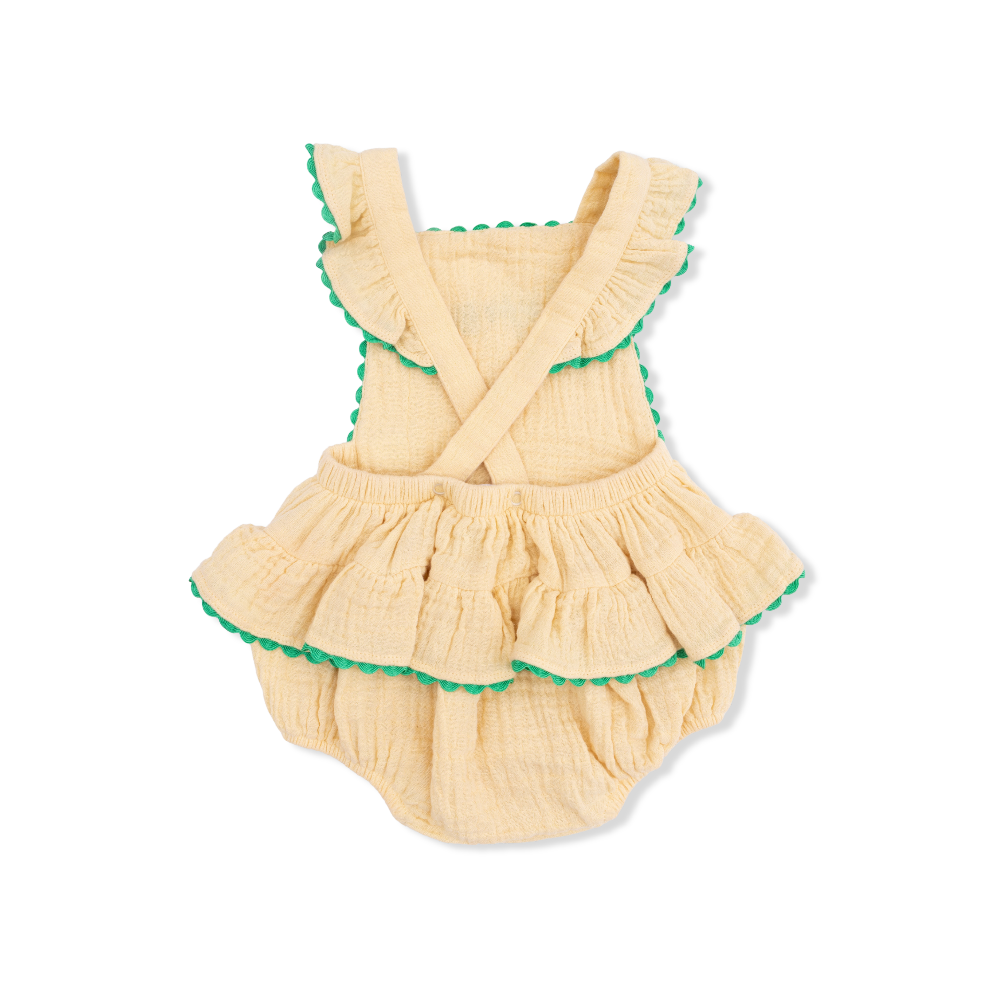 'g' Is For Golf - Ric Rac Ruffle Sunsuit