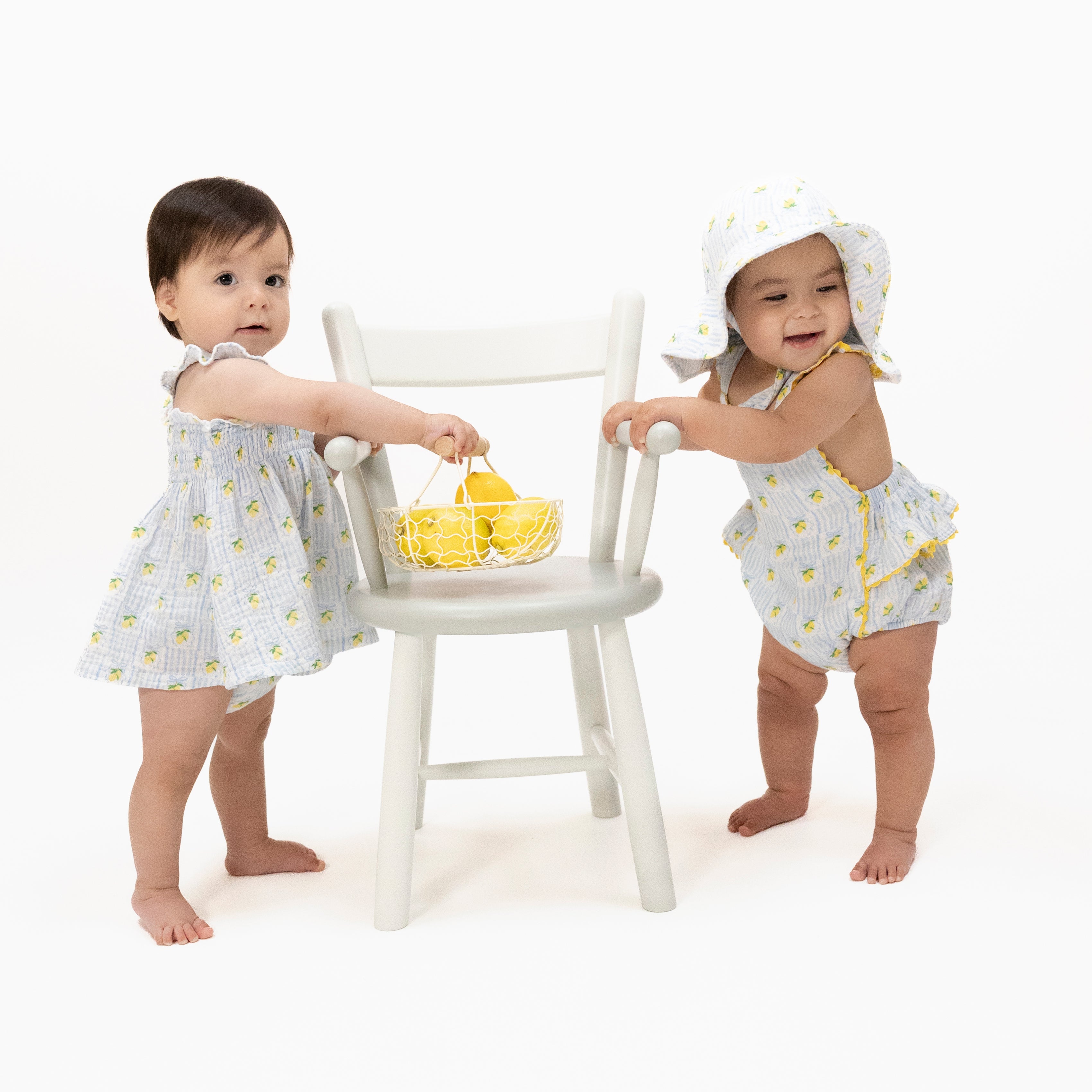 Lovely Lemons - Ric Rac Ruffle Sunsuit