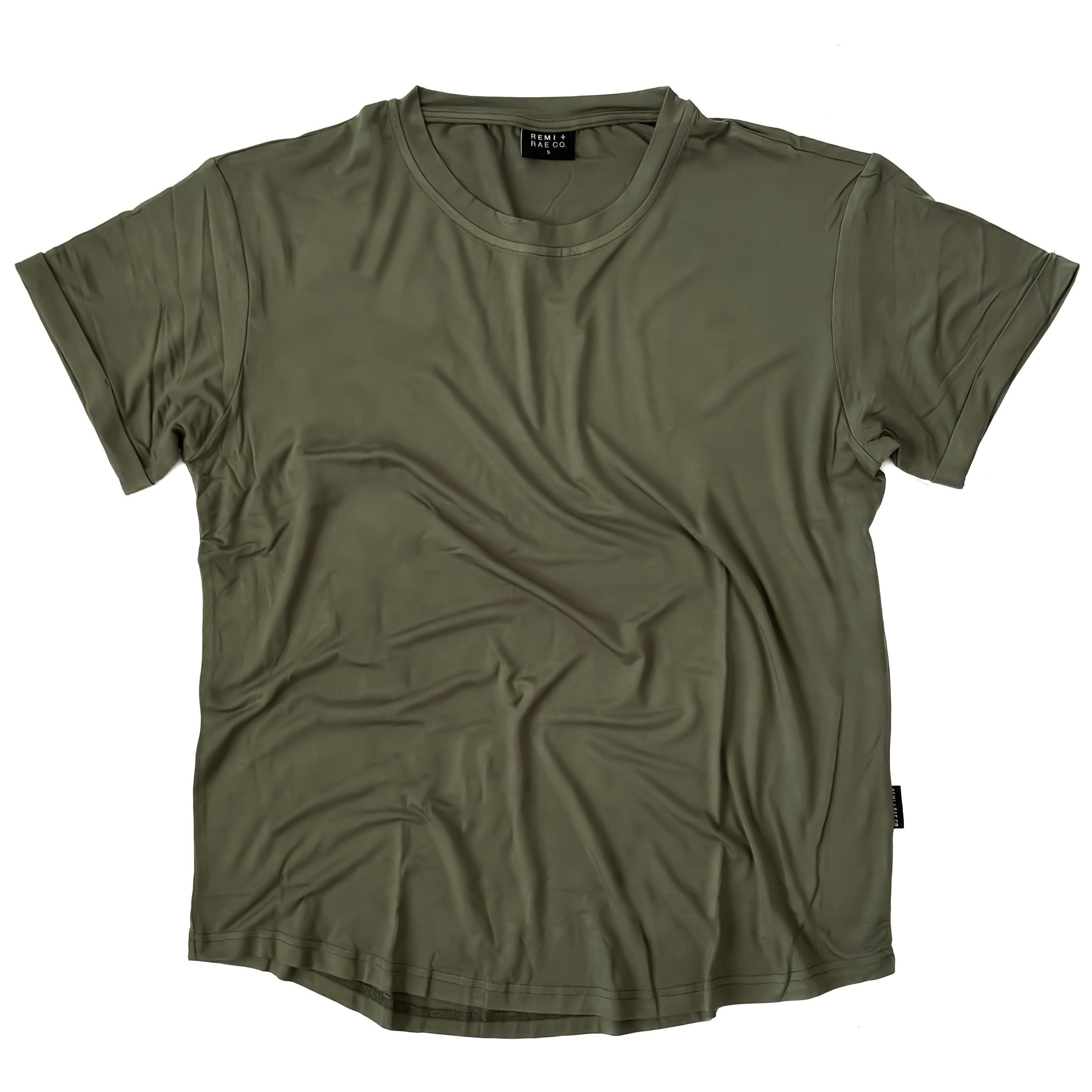 Adult - Bamboo Basic Tee - Pine