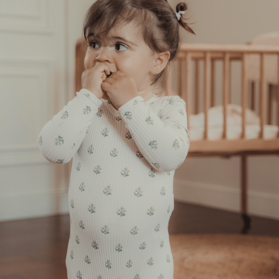 The Printed Bonnet - Zara Blue