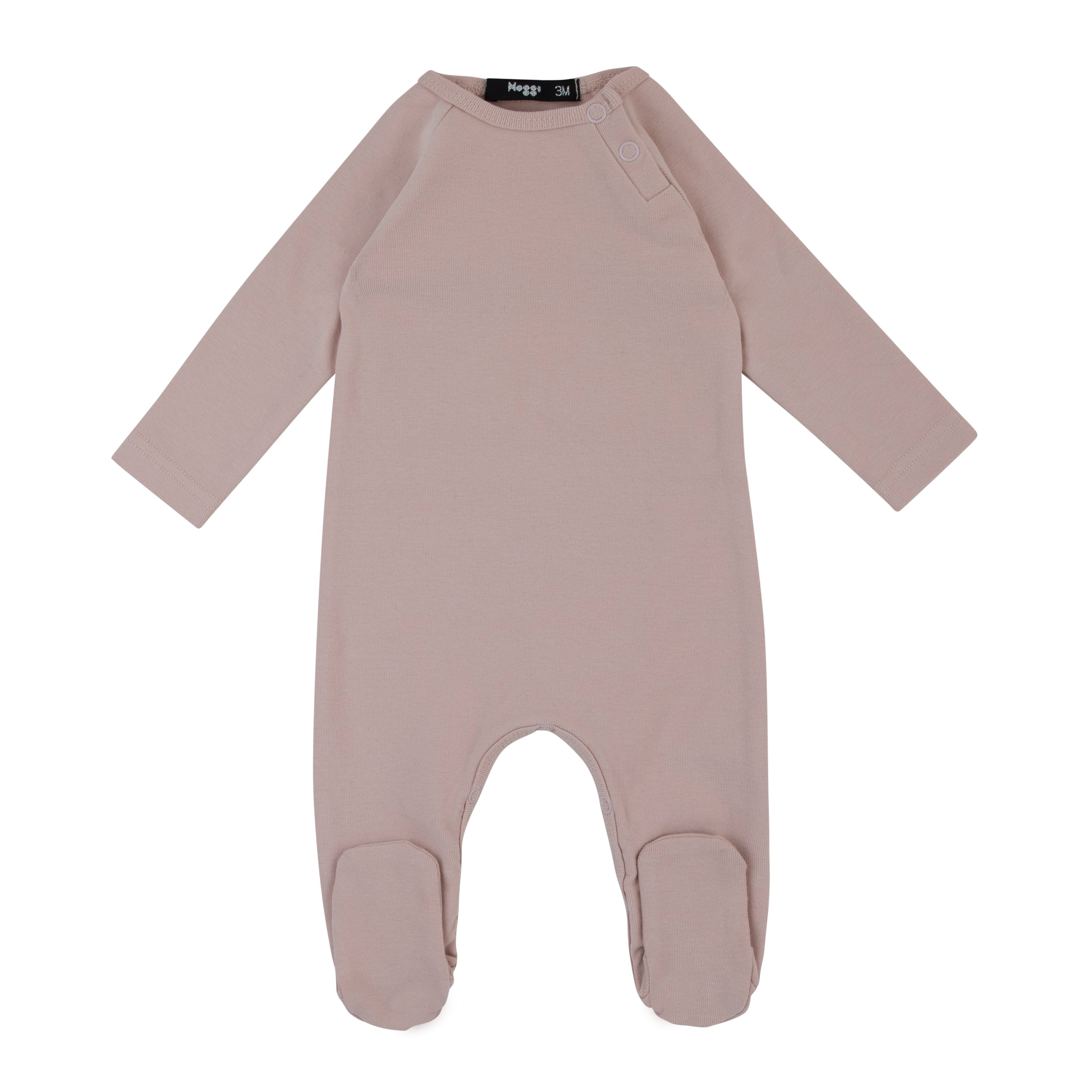 Wings Footie, Pale Pink