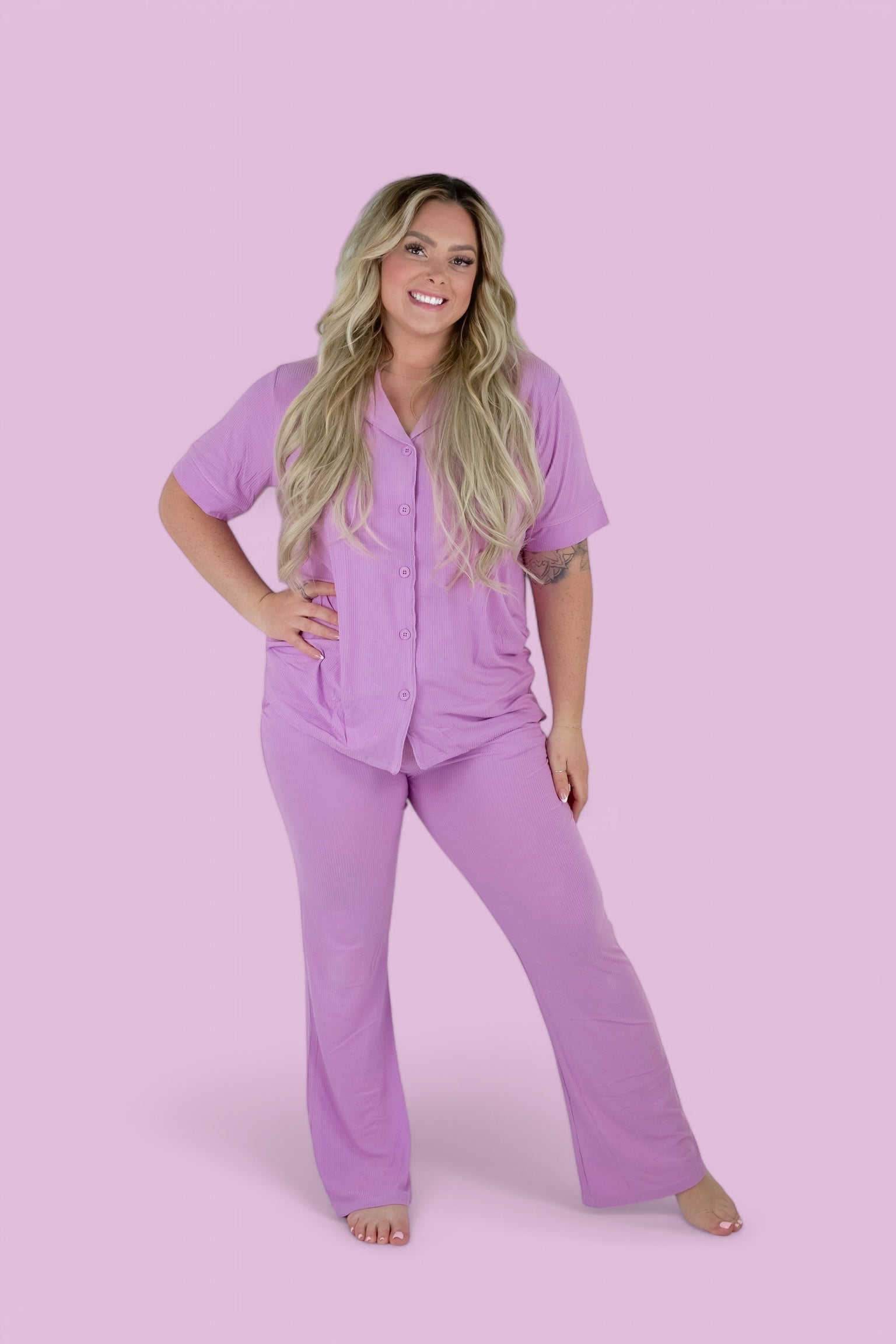 Forever Lilac Rib Women's Dream Set