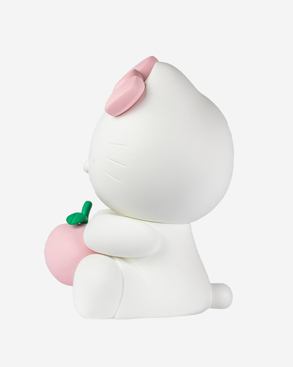 Hello Kitty Apple Matt White With Pastel Pink Apple 10in
