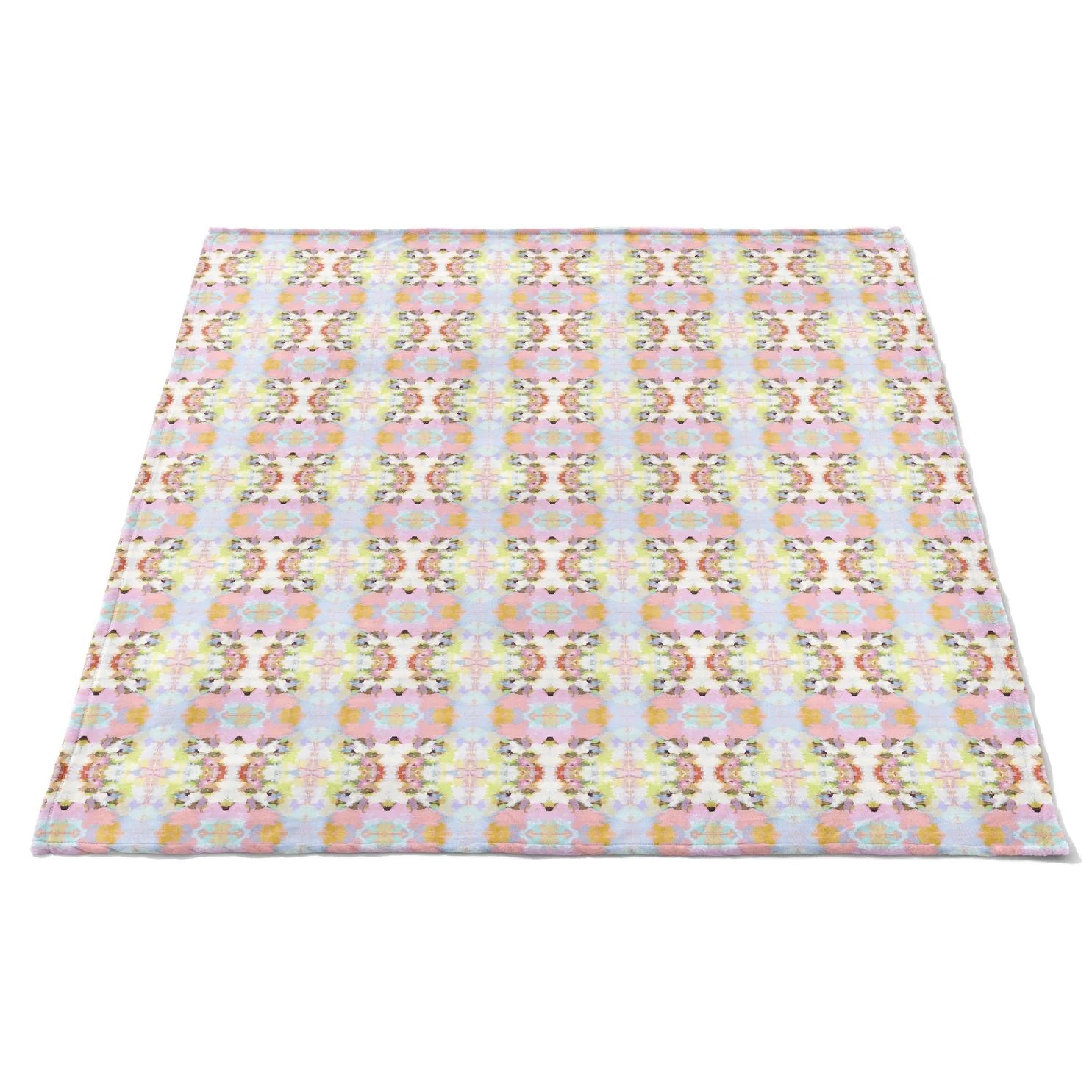 Brooks Avenue Pink Fleece Blanket By Laura Park