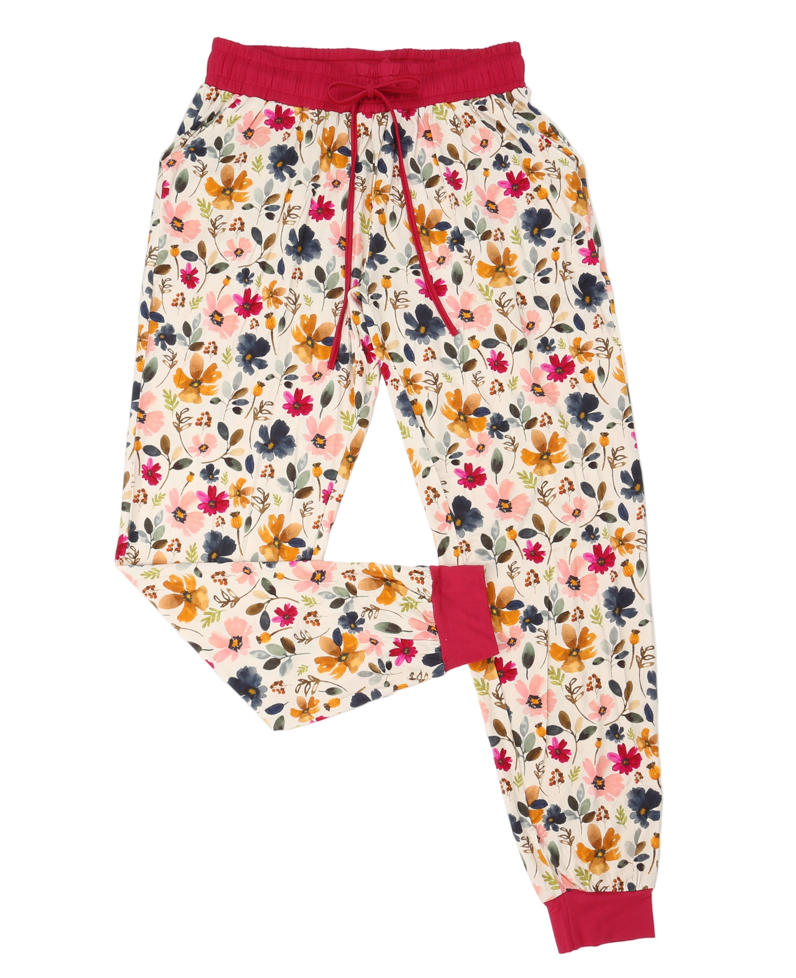 Autumn Blossoms Adult Joggers