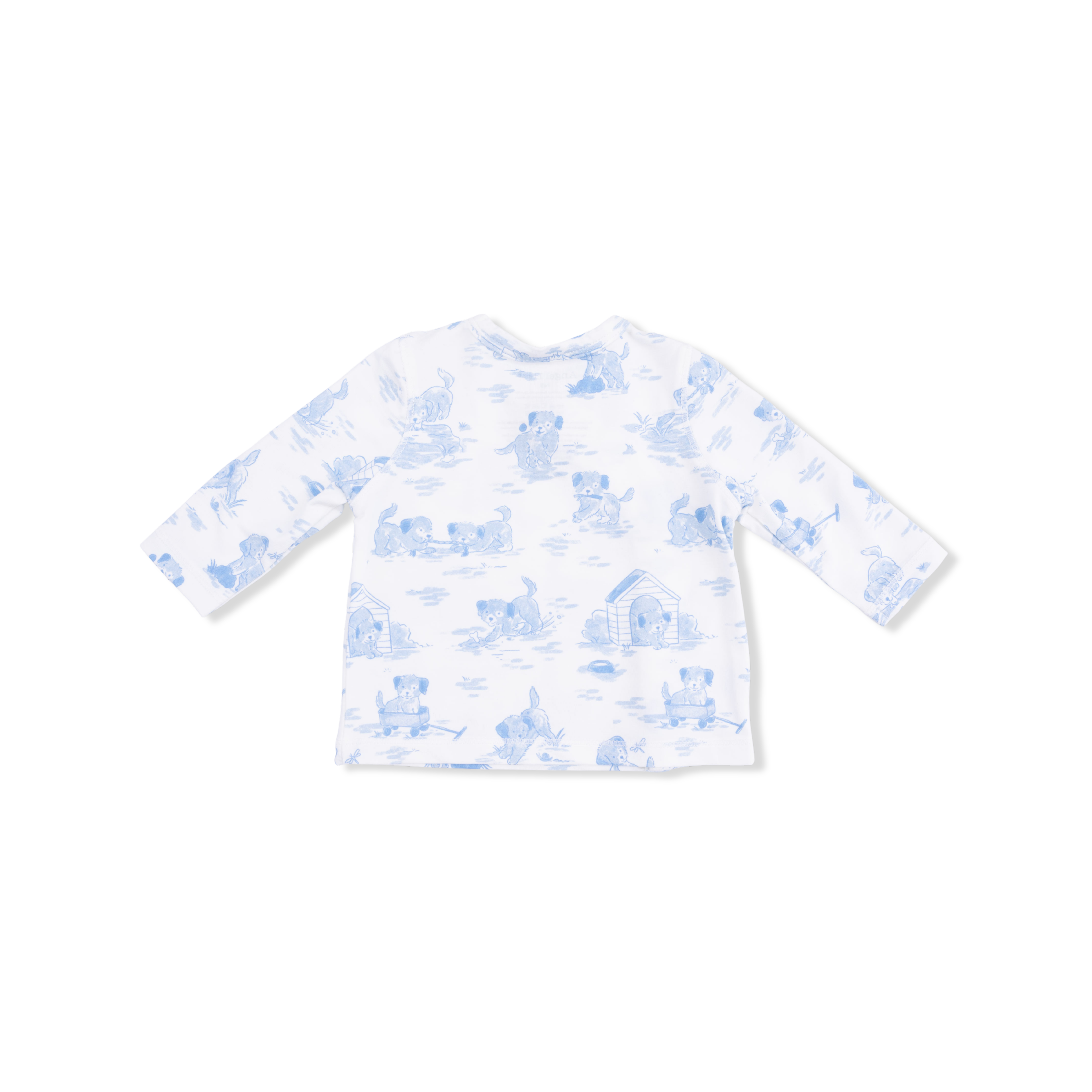 Puppy Toile Blue - Take Me Home Set With Convertible Pant