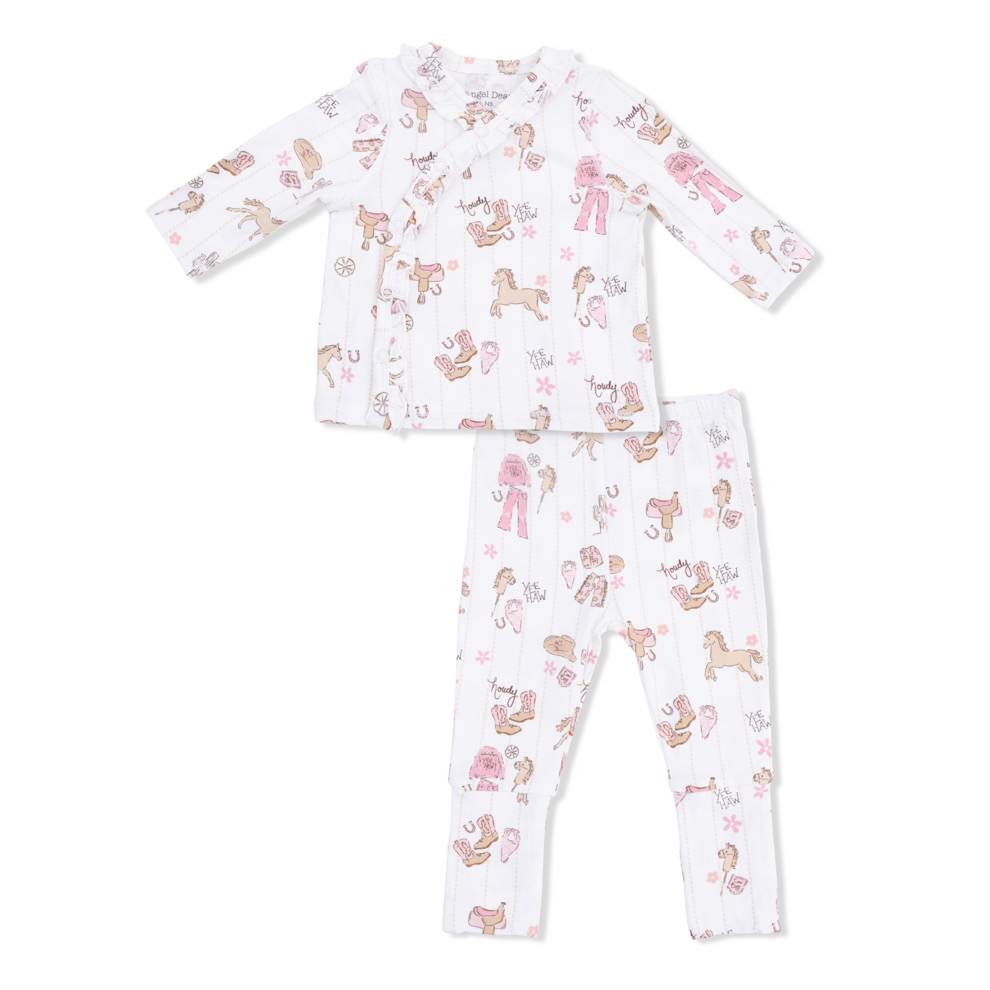 Cowgirl Nursery - Take Me Home Set With Convertible Pant