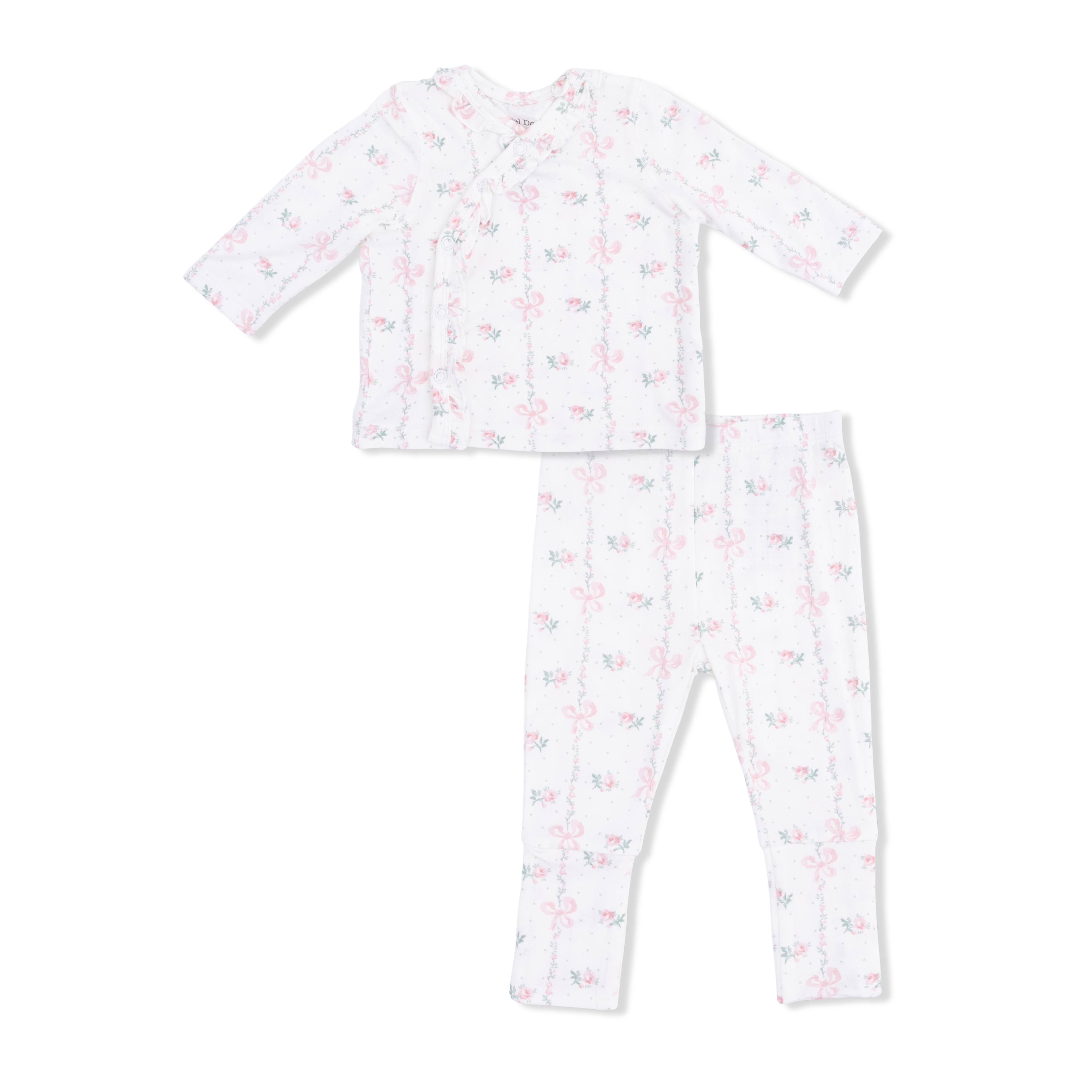 Dainty Buds And Bows - Take Me Home Set With Convertible Pant