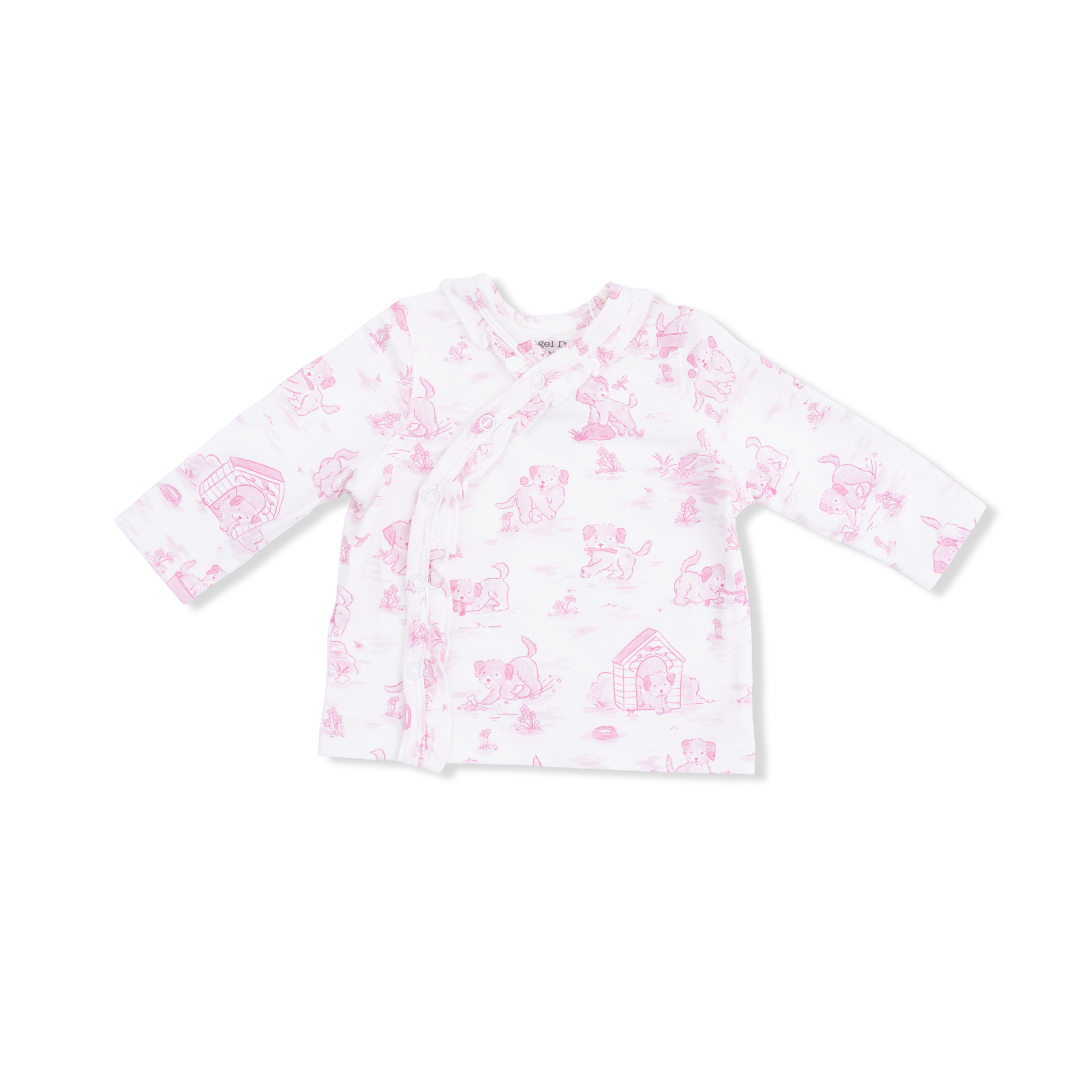 Puppy Toile Pink - Take Me Home Set With Convertible Pant