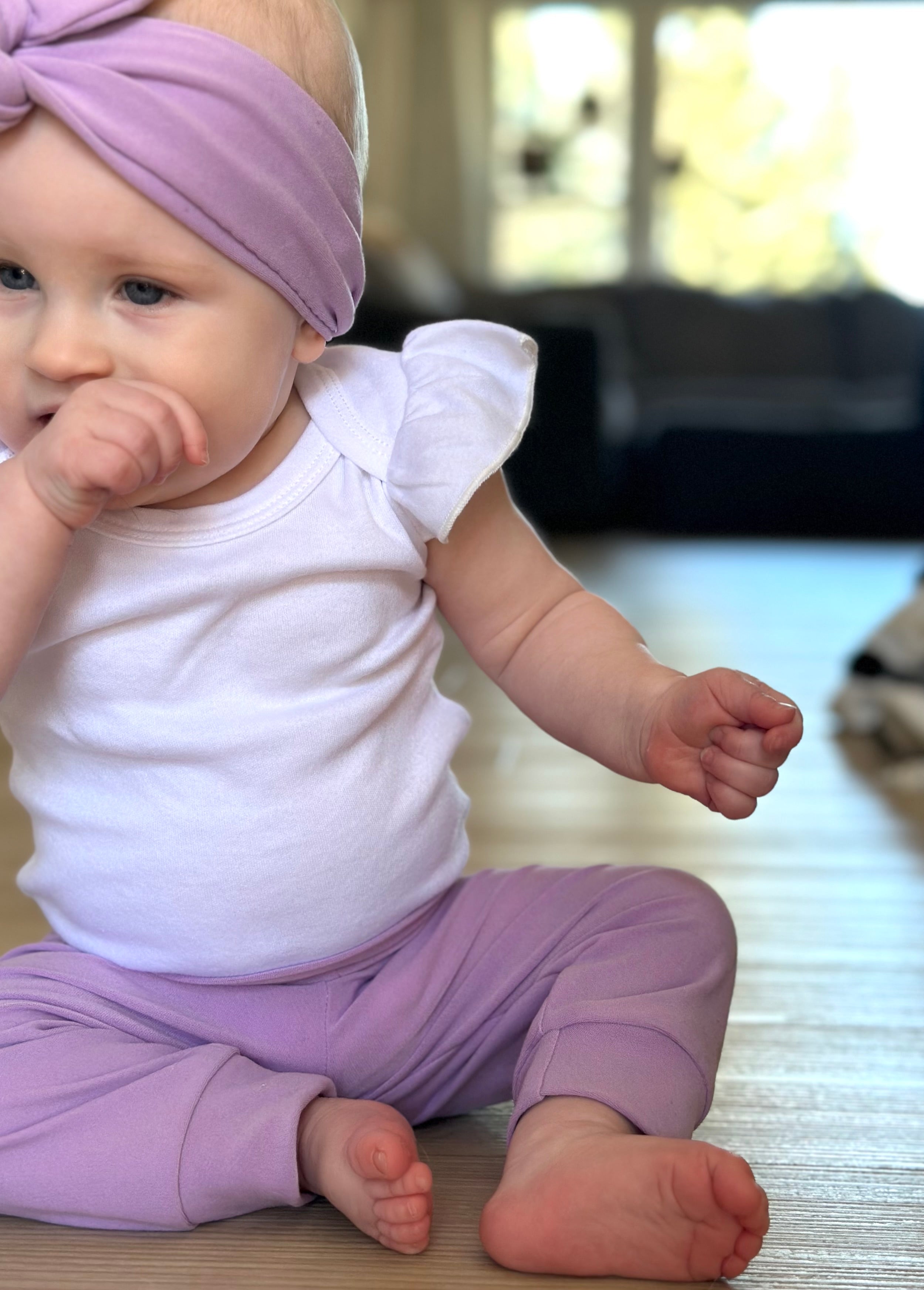 Lavender • Infant/toddler Joggers